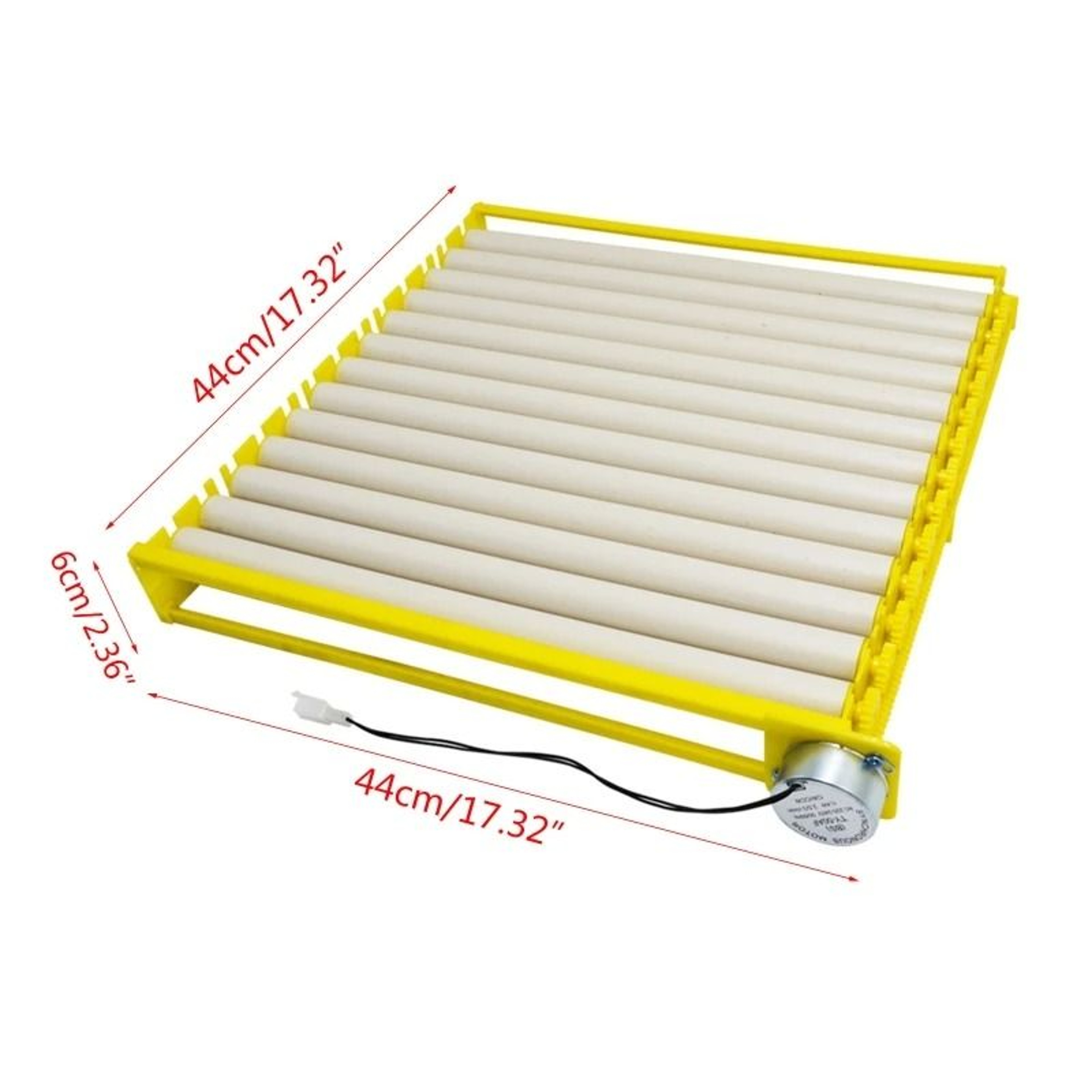 Adjustable Automatic Egg Turner Roller Tray For Poultry Incubators 4
