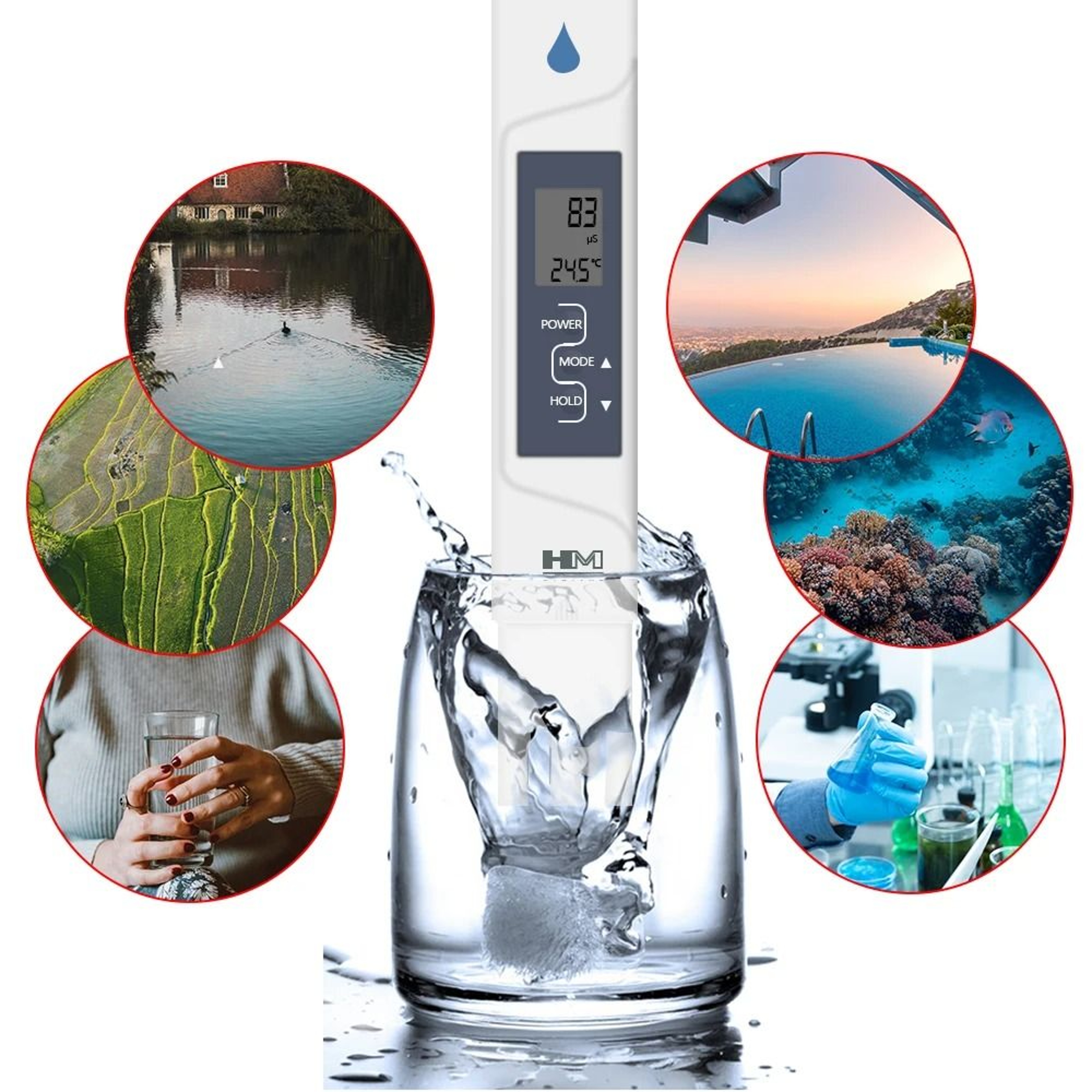 HM Digital AP2 AquaPro EC Meter And Water Temperature Tester 3