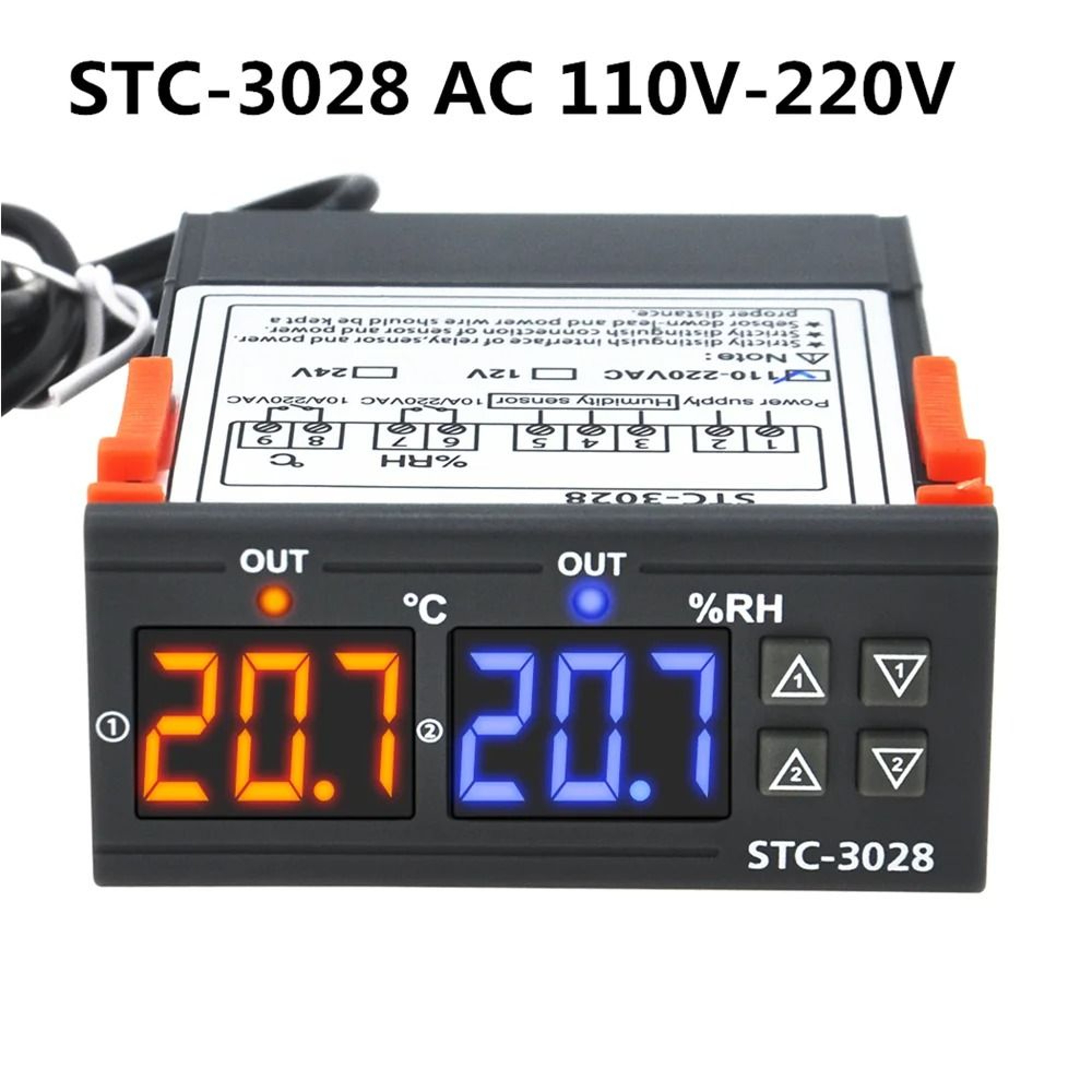 STC Series Digital Temperature Controller And Incubator Thermostat 6