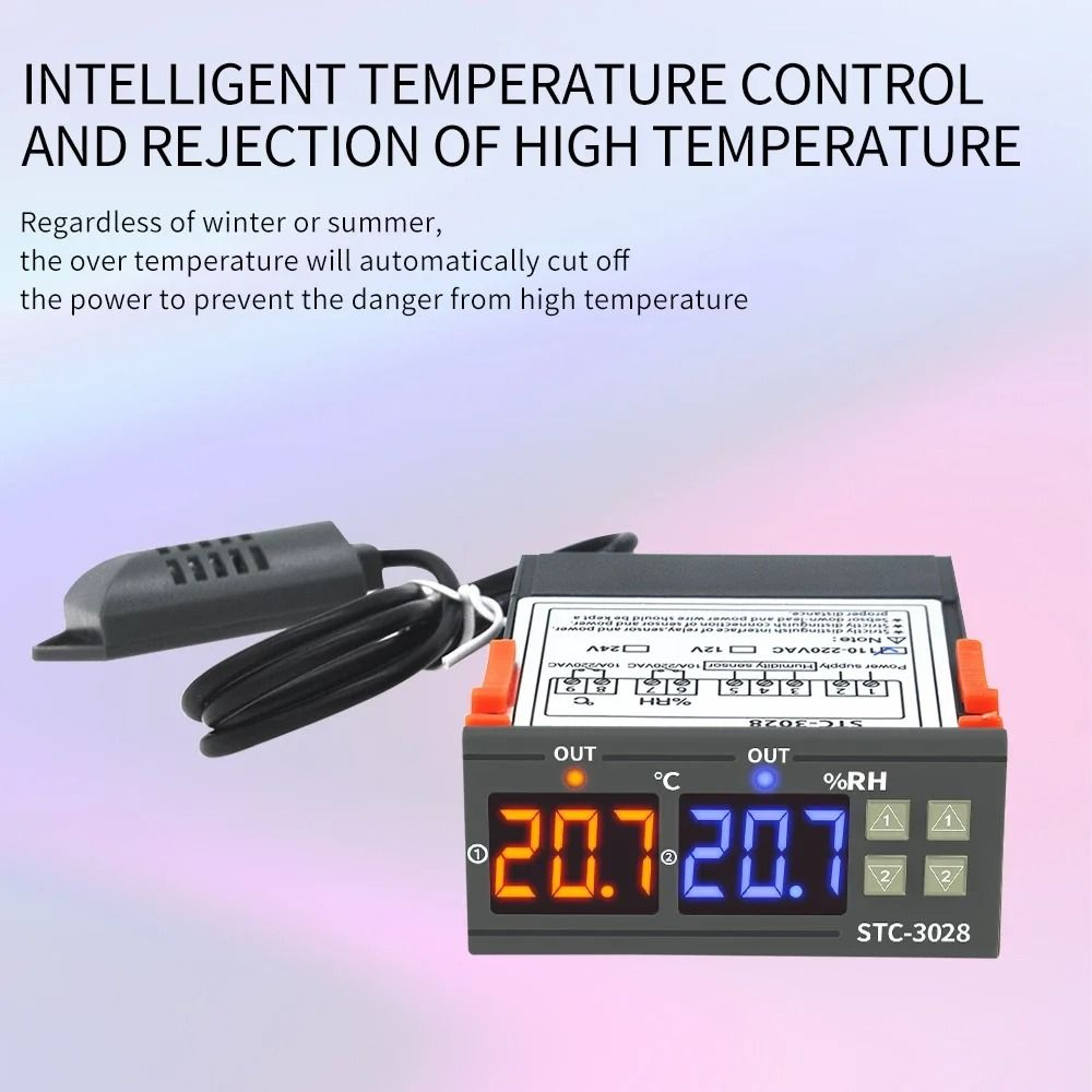 STC Series Digital Temperature Controller And Incubator Thermostat 9