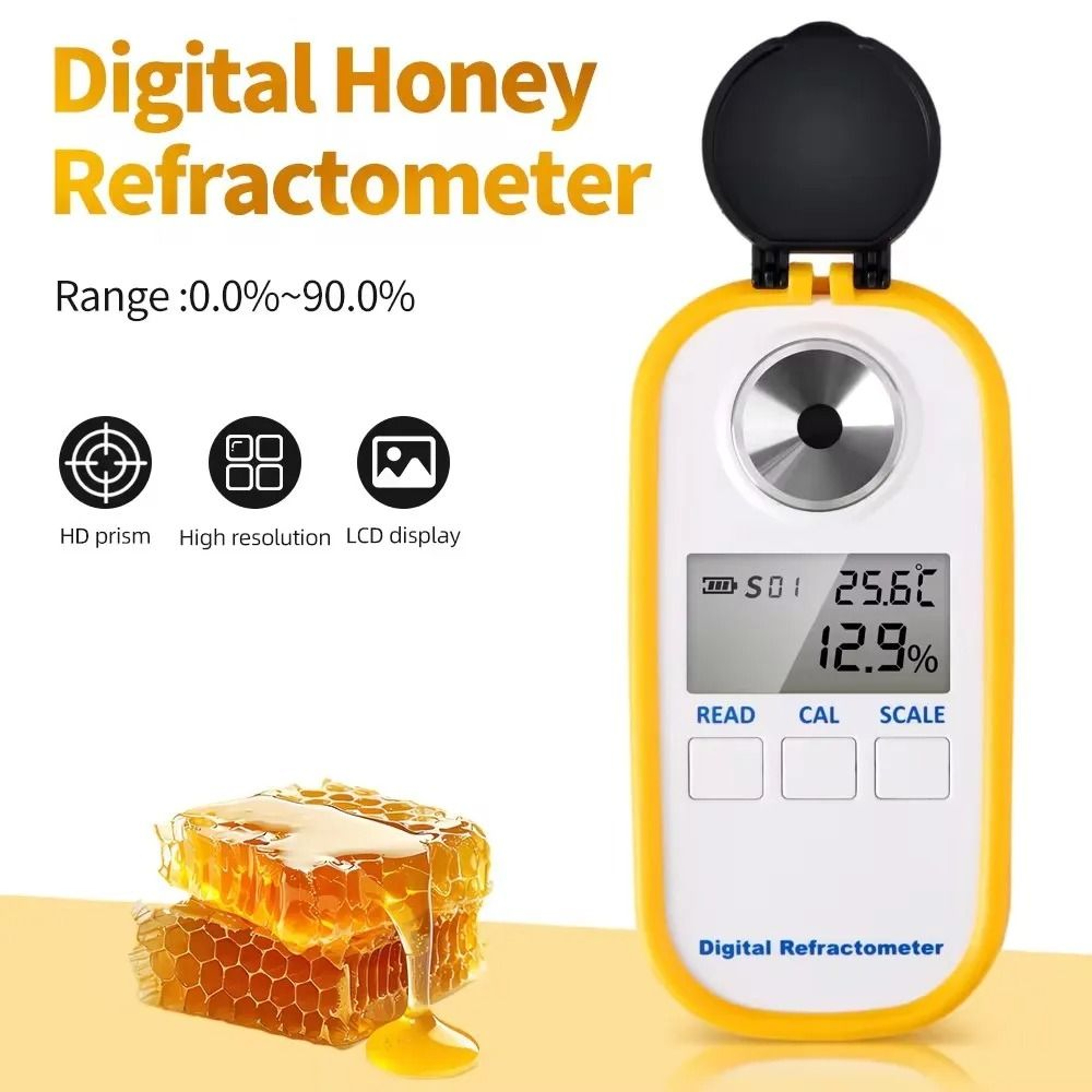 SweetCheck Digital Refractometer And Brix Meter For Honey Juice And Syrup 9