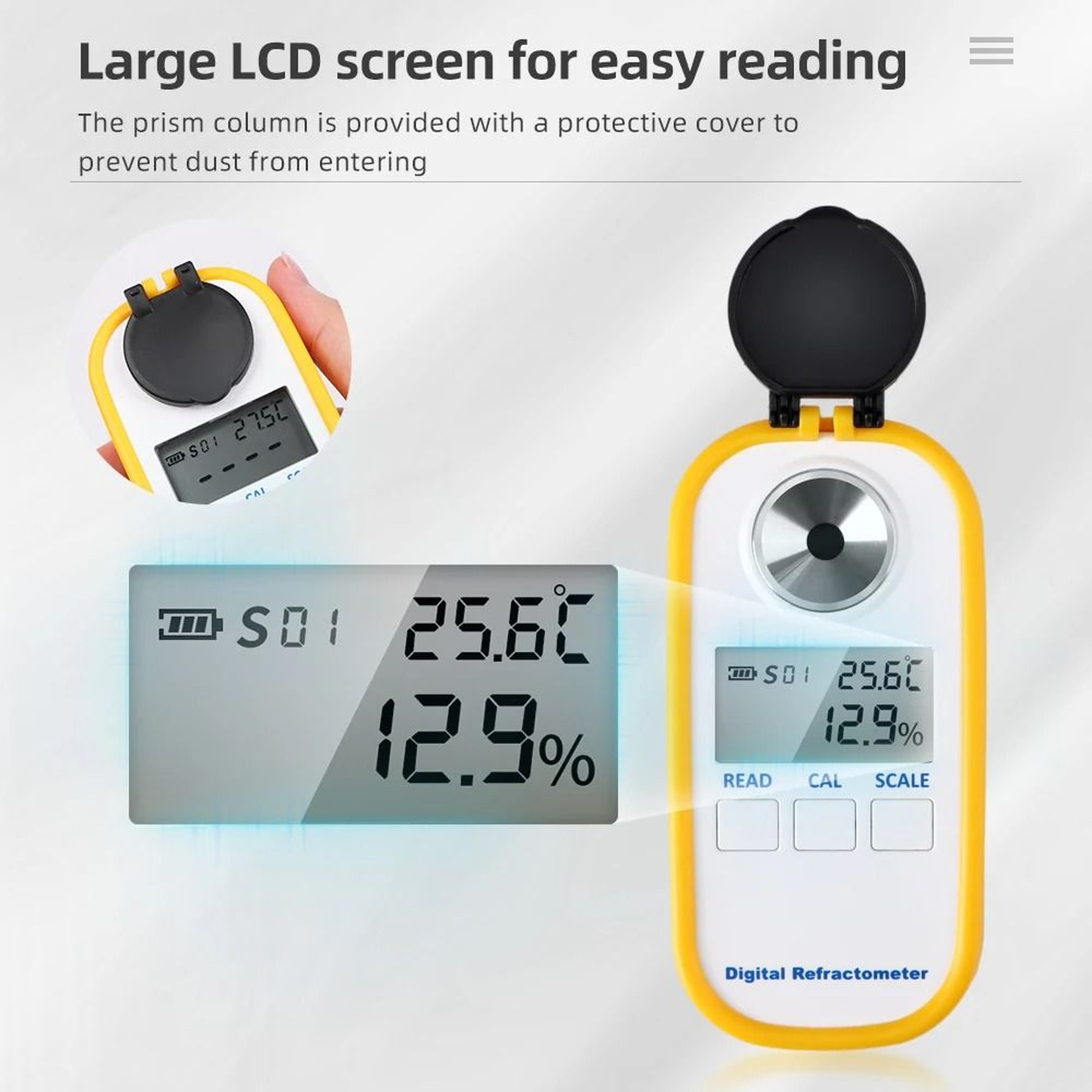 SweetCheck Digital Refractometer And Brix Meter For Honey Juice And Syrup 6
