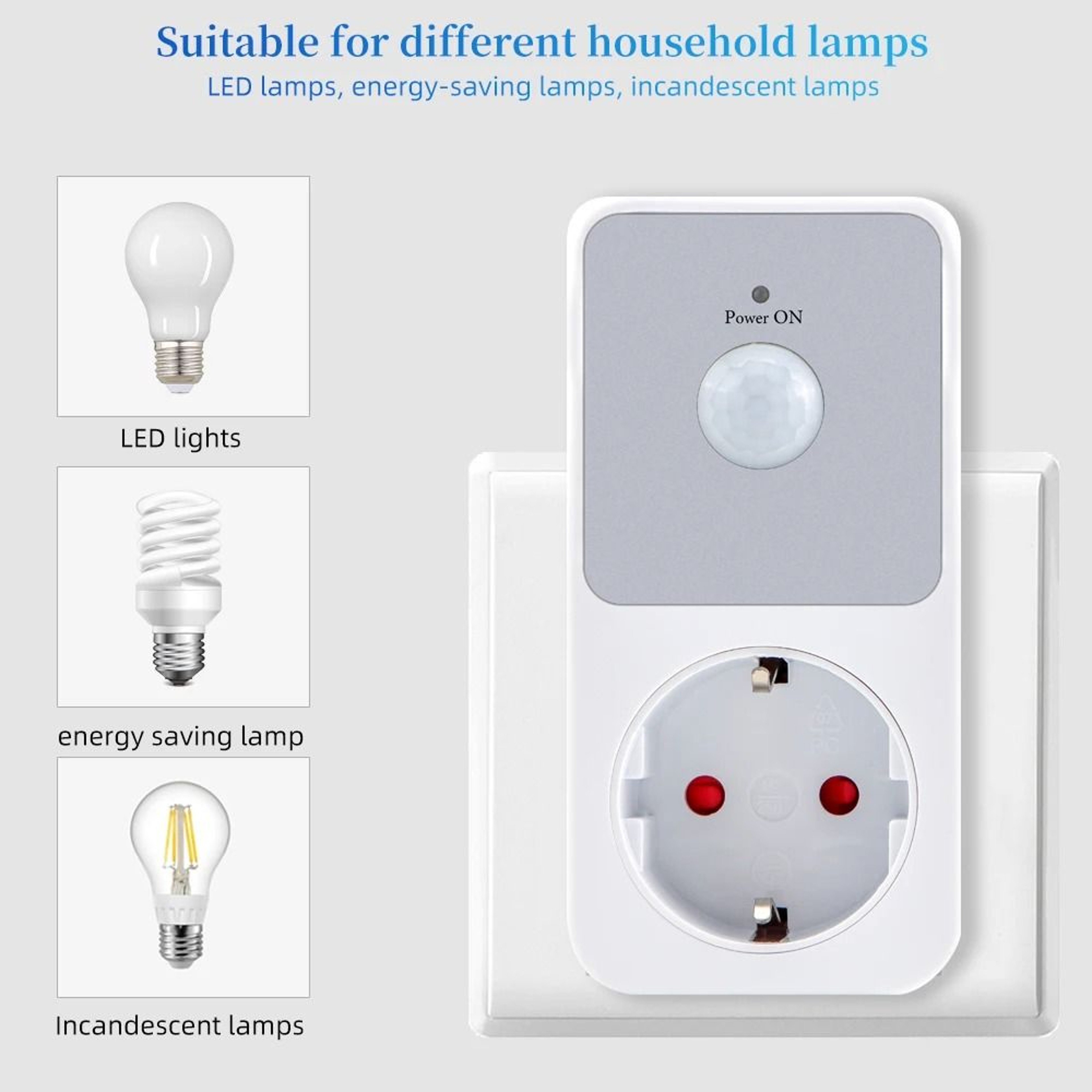 MotionGlow 120 PIR Motion Sensor Socket And E27 Lamp Holder 5