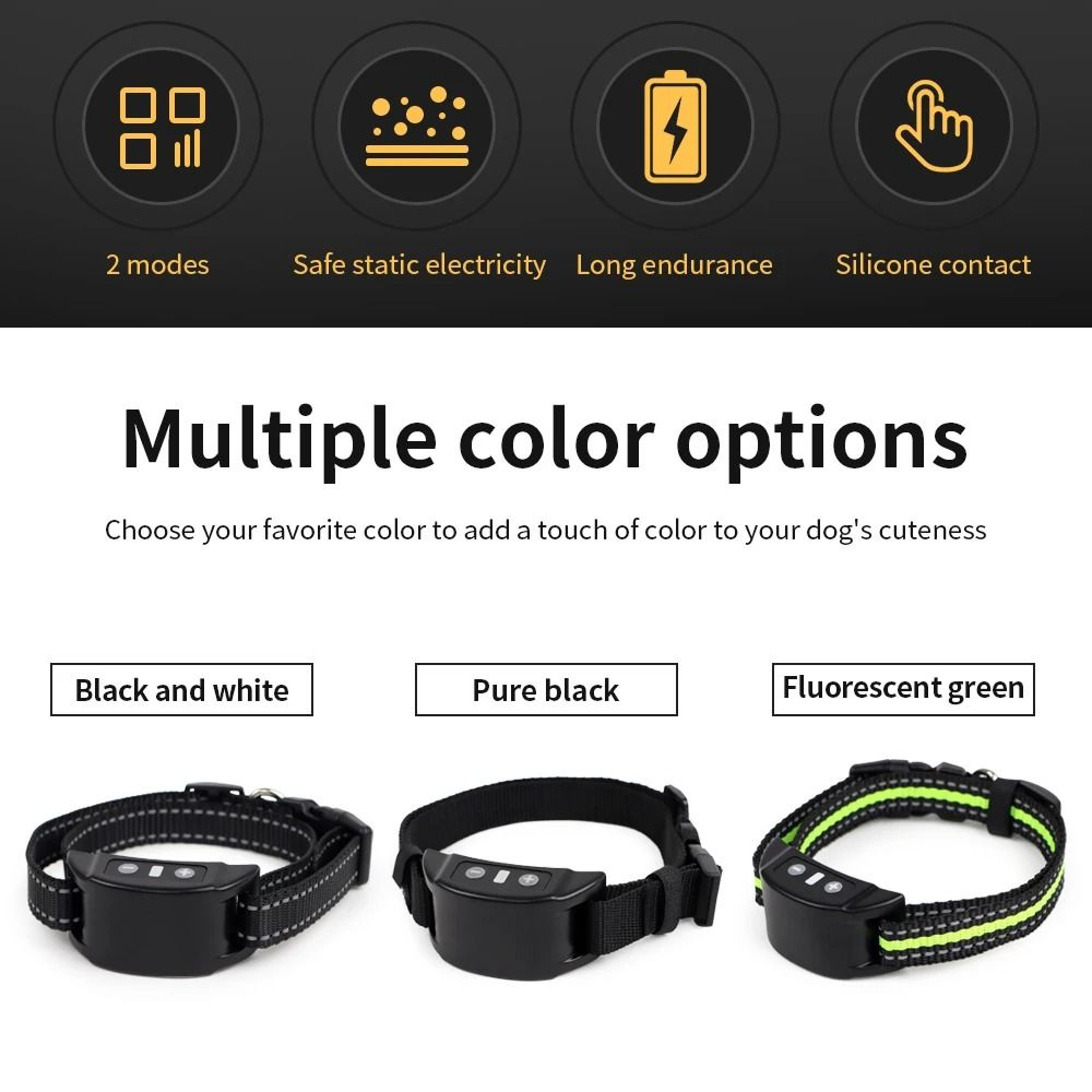 SmartGuard Automatic Bark Collar With 7Level Sensitivity And Display 7