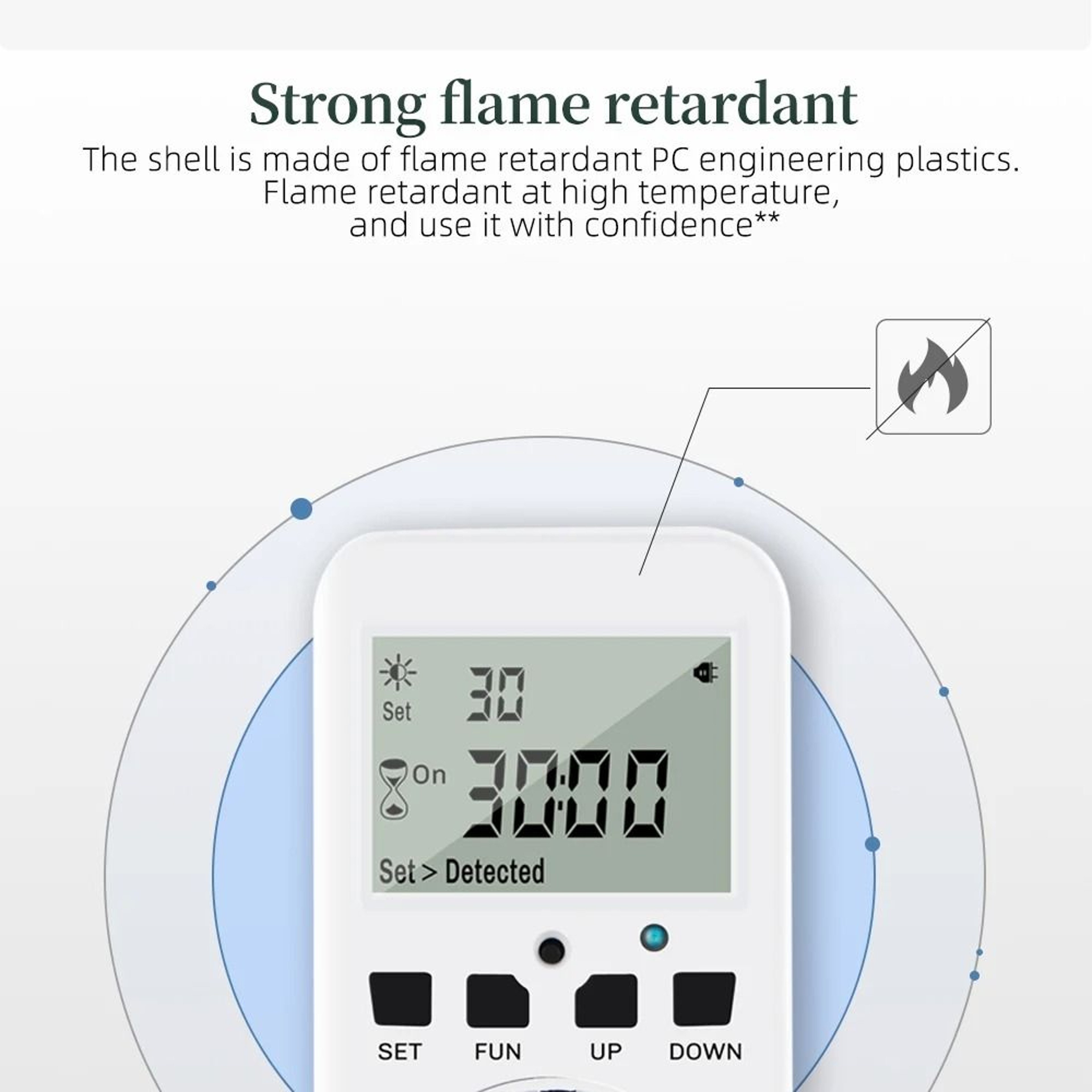 CycleMate Programmable Timer Outlet And Digital Timer Socket 6