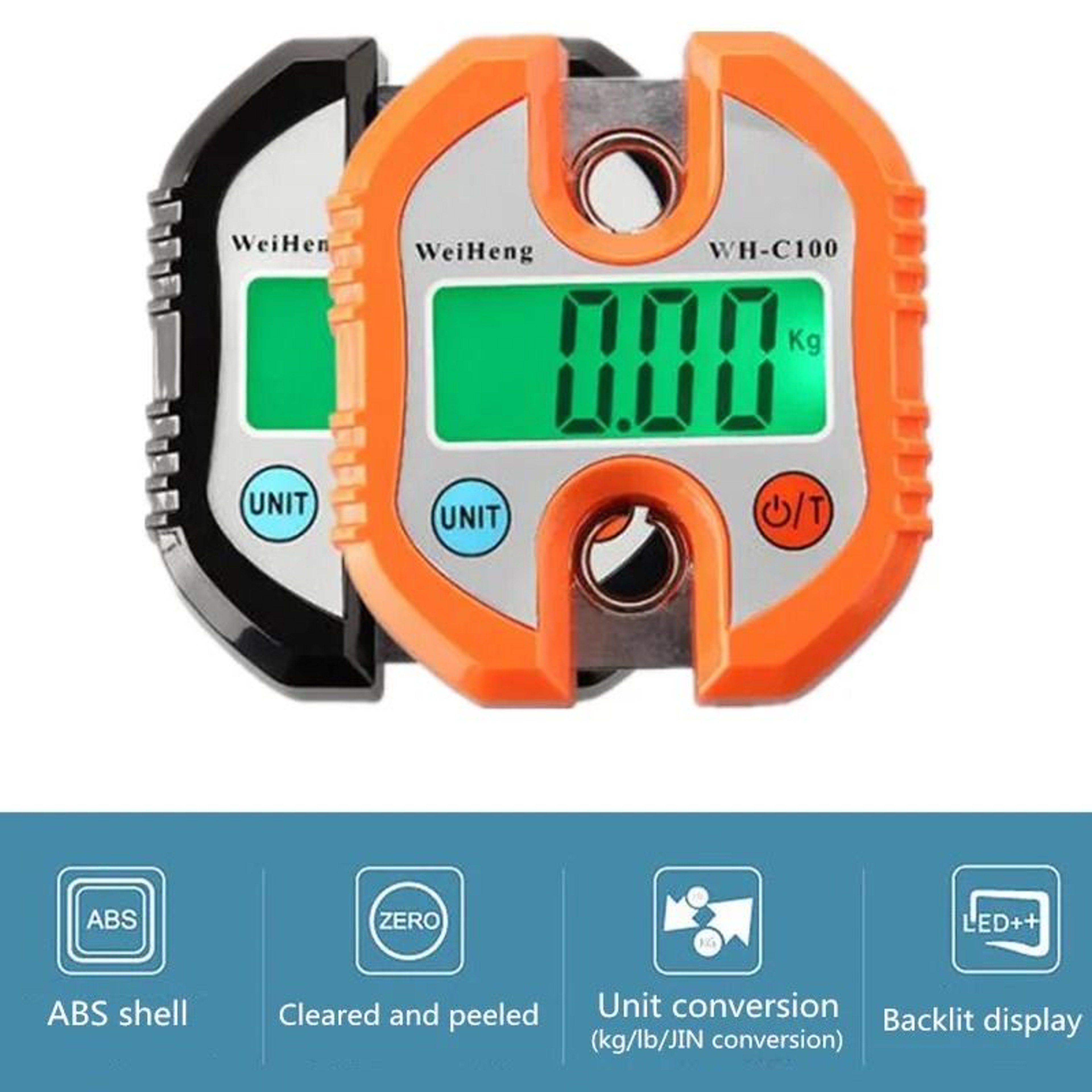 LoadCheck Digital Crane Scale And Heavy Duty Hanging Scale 150500kg 11