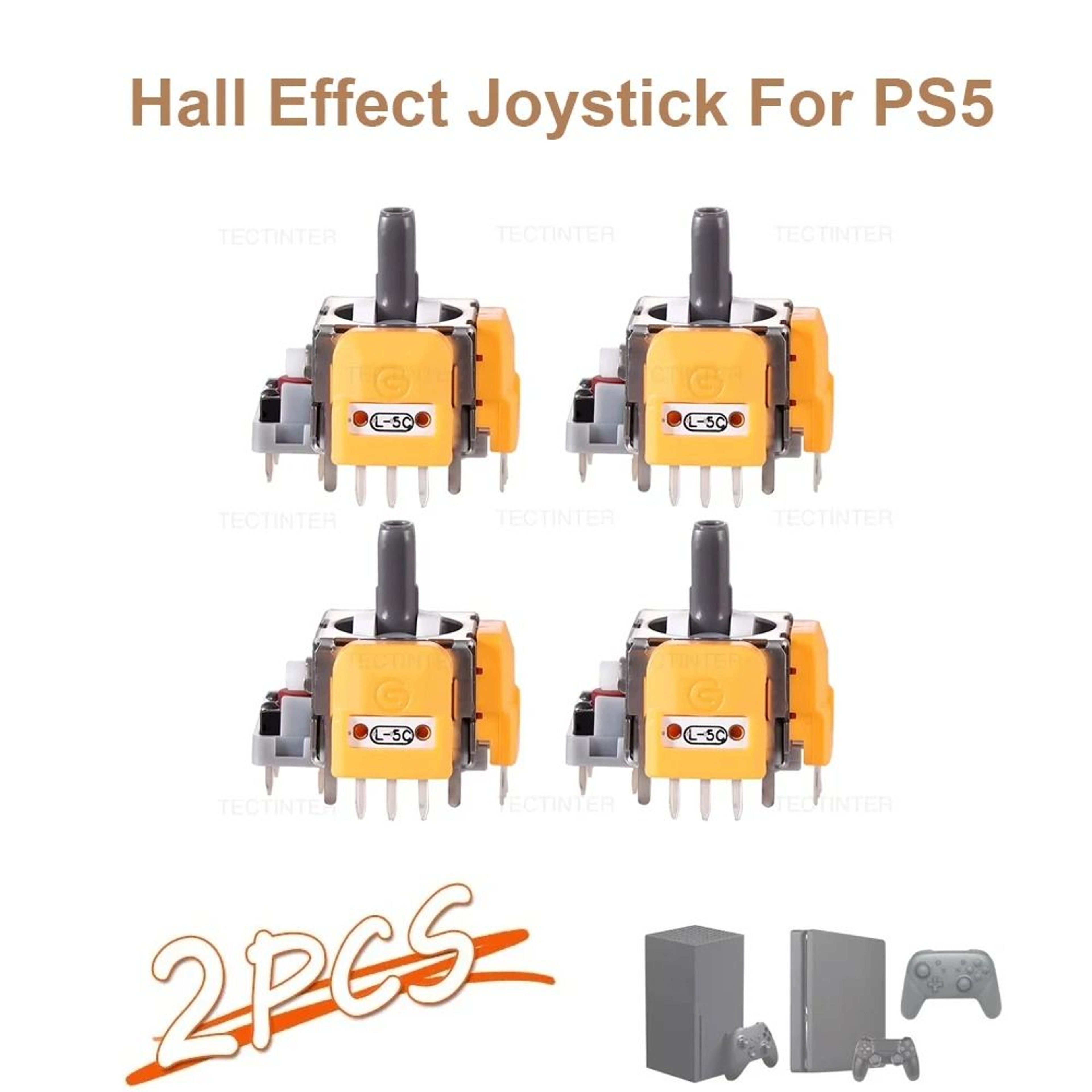 PS5 Hall Effect Joystick Replacement Thumb Stick Module 10