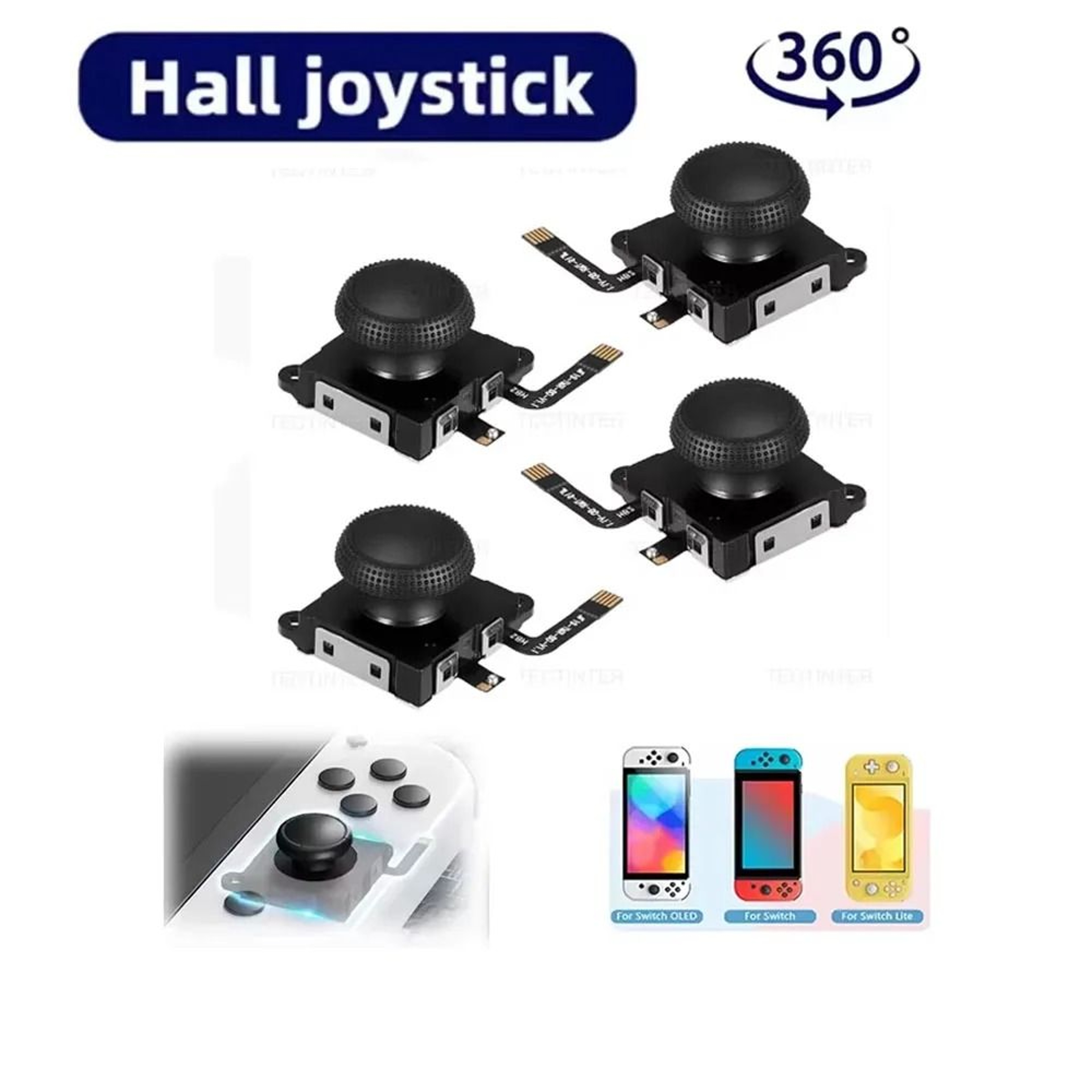 Hall Effect Joystick Replacement For Nintendo Switch Lite OLED 0