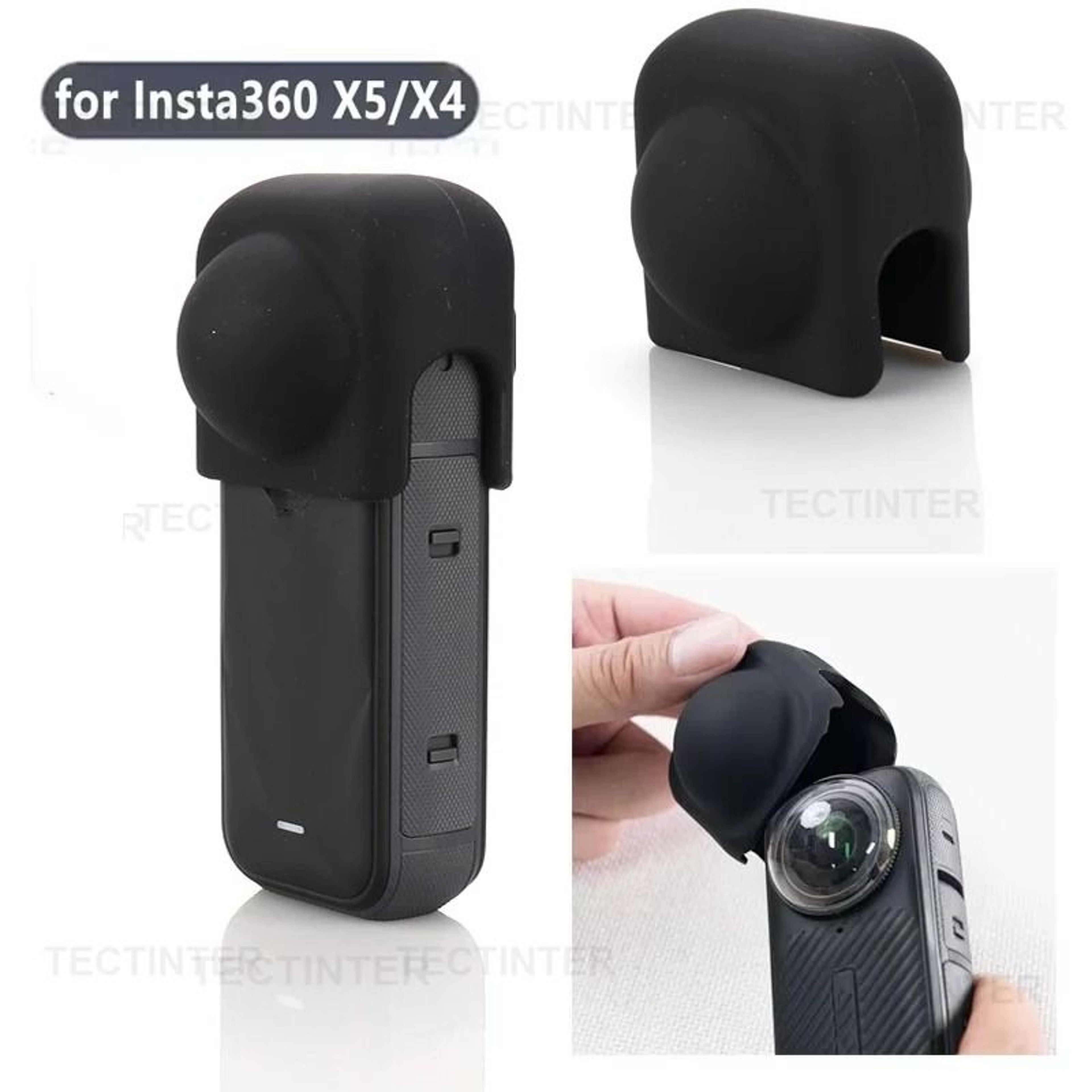 Silicone Lens Protector Cap For Insta360 X4 And X5 1