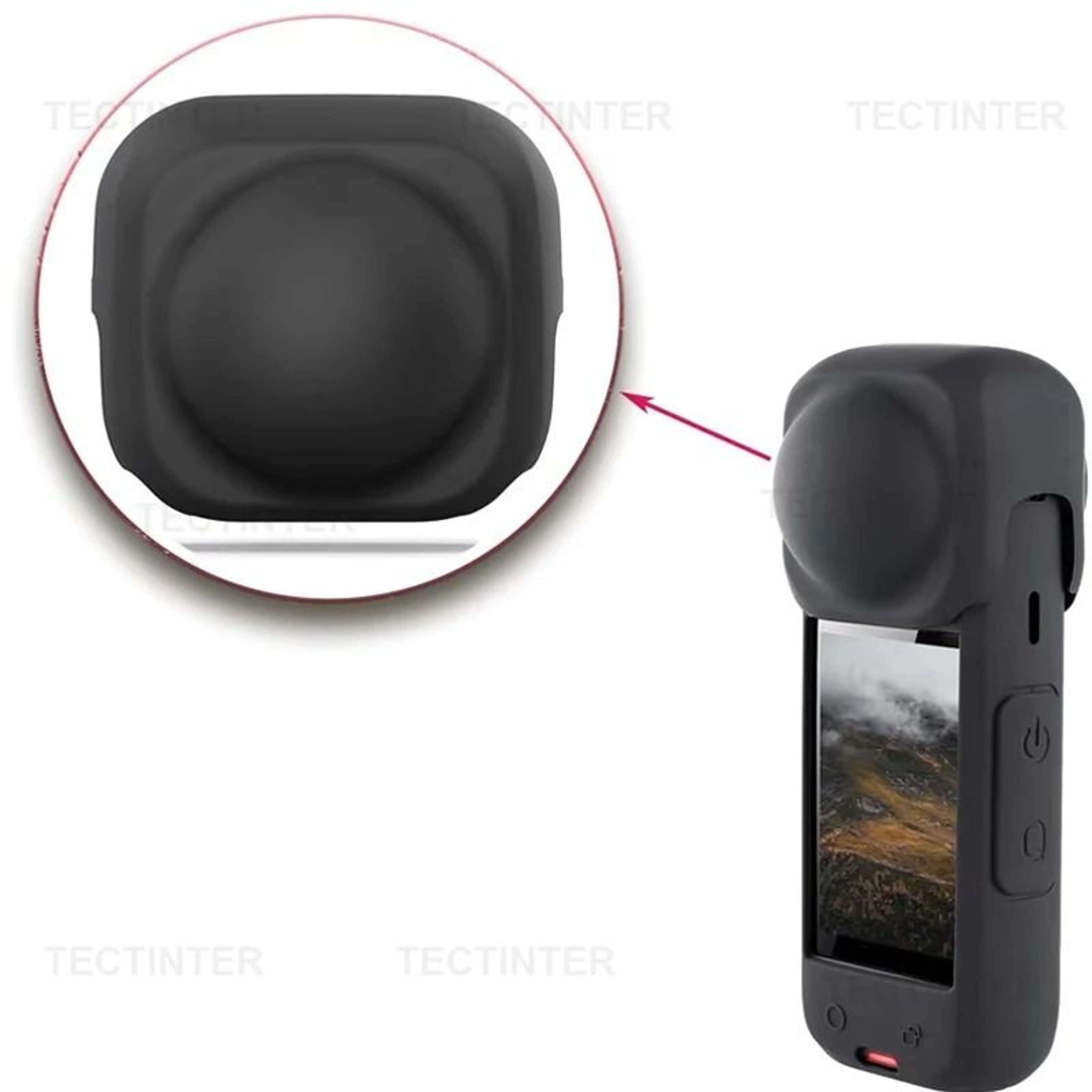 Silicone Lens Protector Cap For Insta360 X4 And X5 5