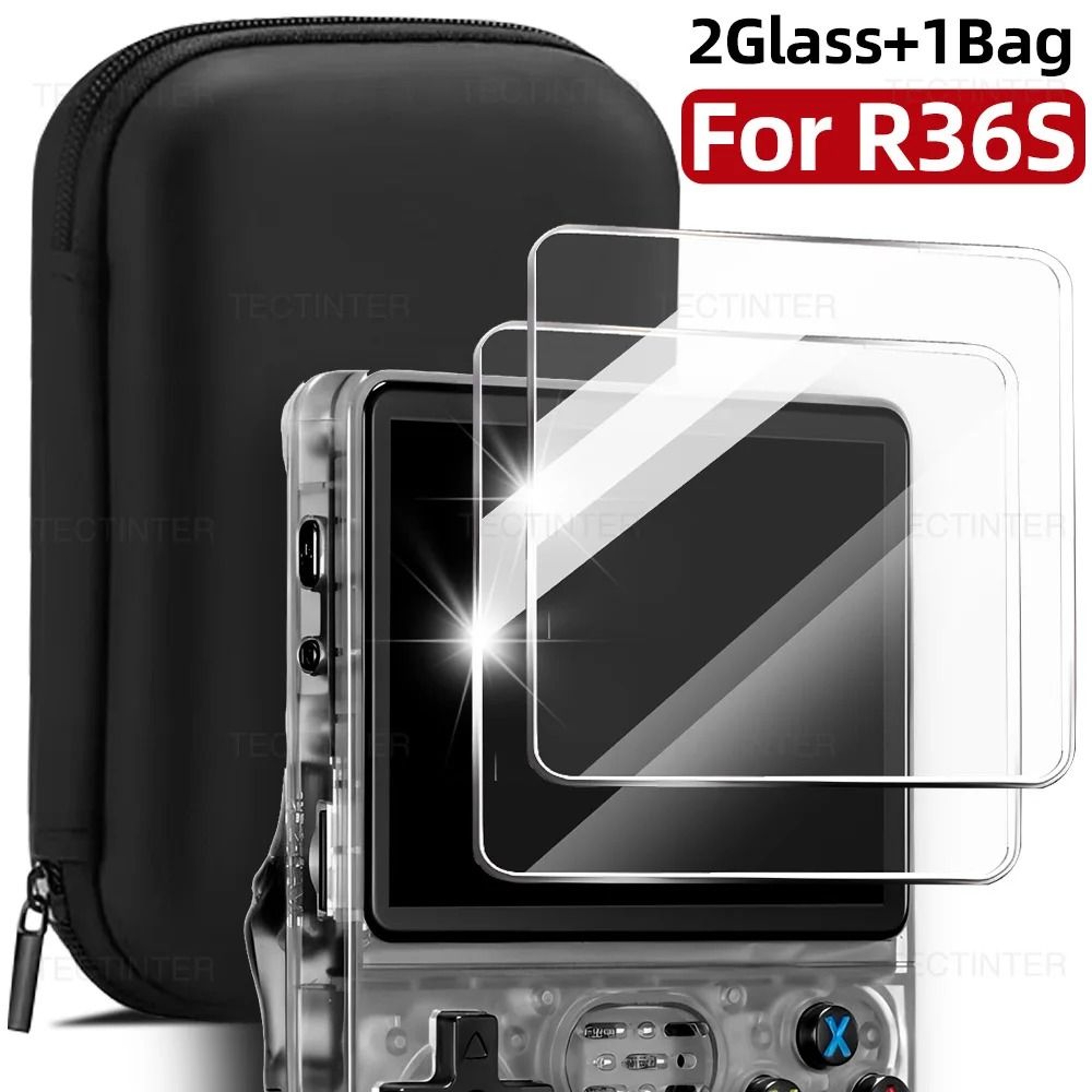 4in1 Protective Accessory Kit For R36S Handheld Console 5
