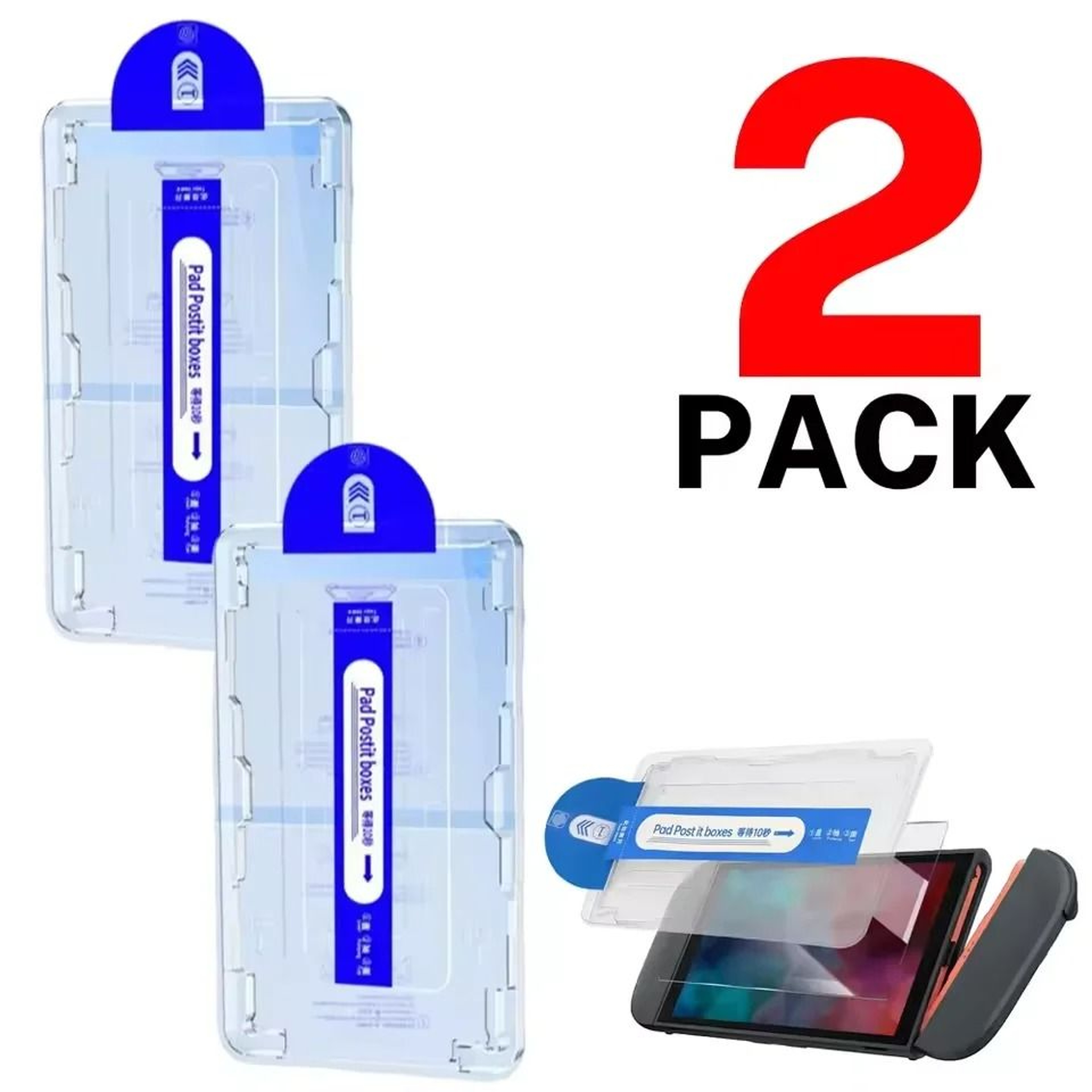 Nintendo Switch 2 9H Clear Tempered Glass Screen Guard 4