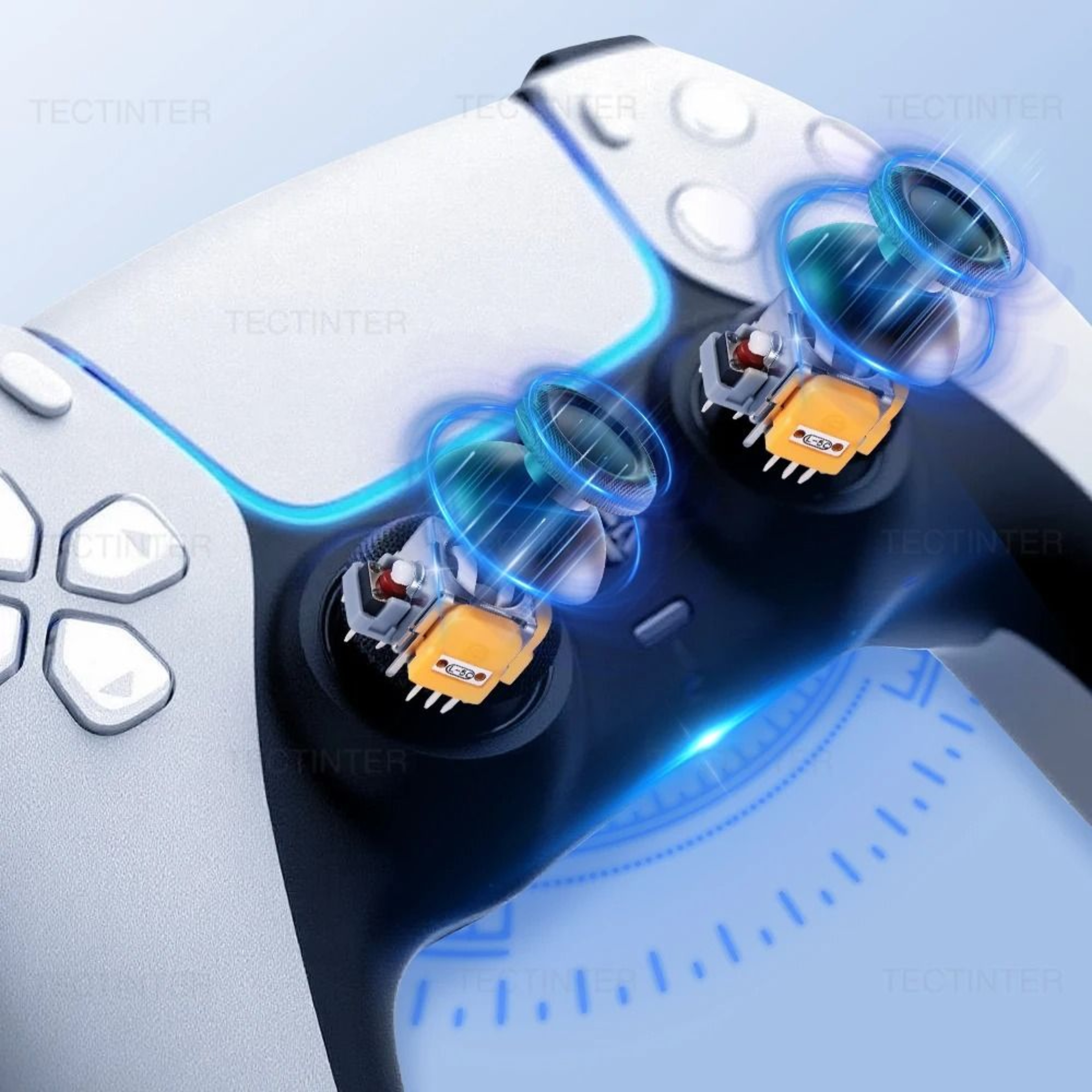 3D Hall Effect Analog Joystick Module For PS5 DualSense 0