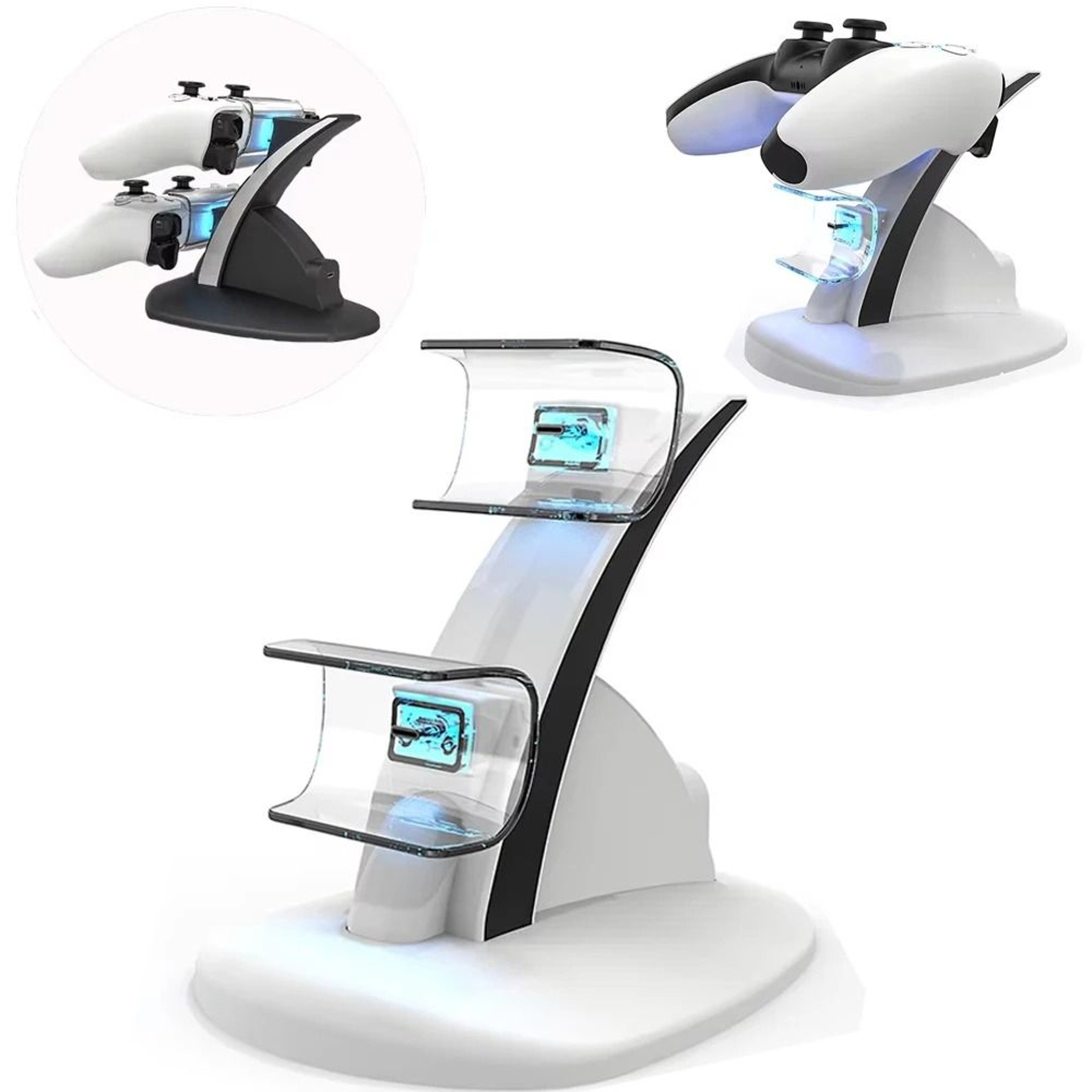 Dual Fast Charging Dock For PS5 DualSense Controllers 0