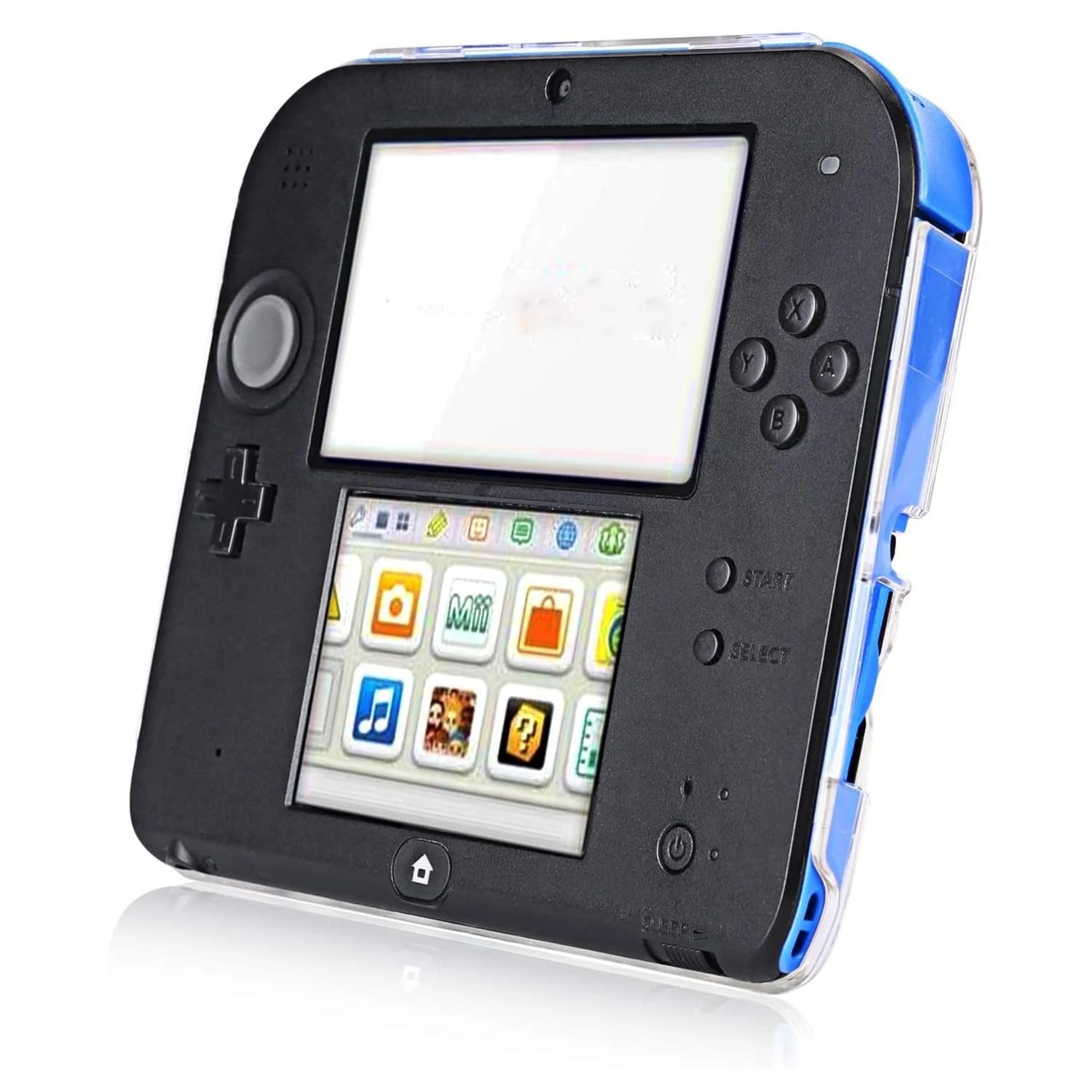 Nintendo 2DS Clear Hard Case And Screen Protector Kit 6