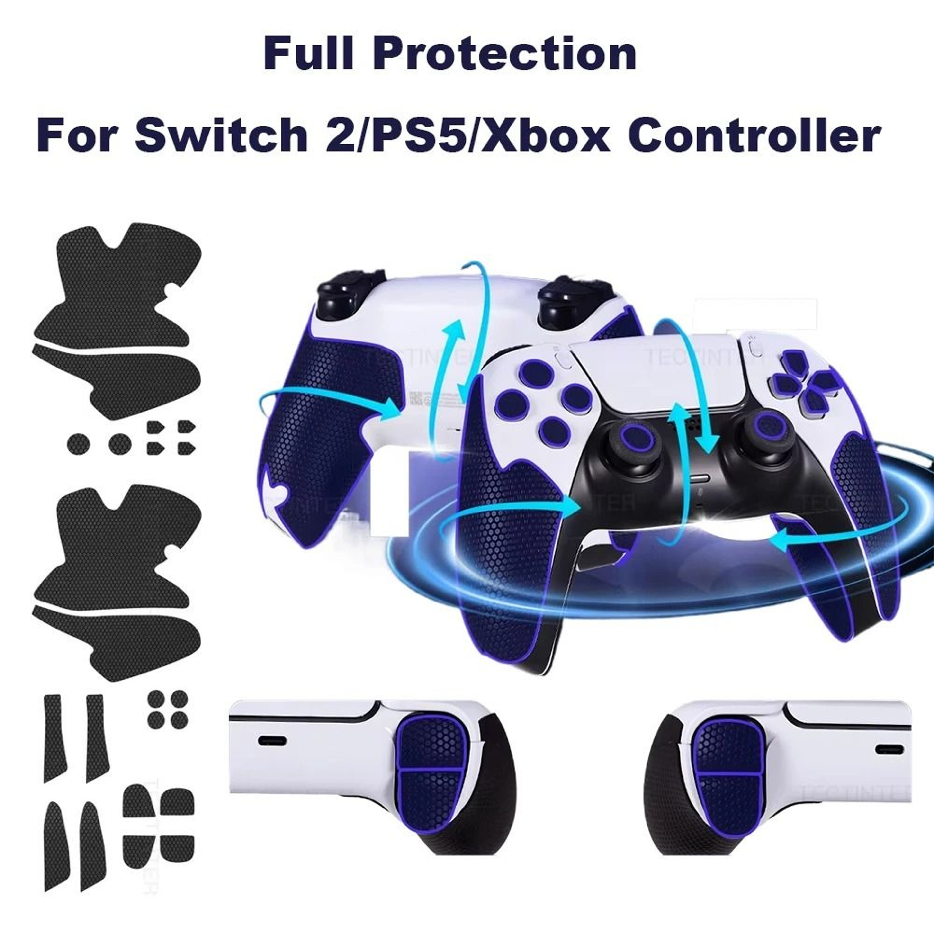 AntiSlip Controller Grip Stickers For PS5 Xbox And Switch 2 7