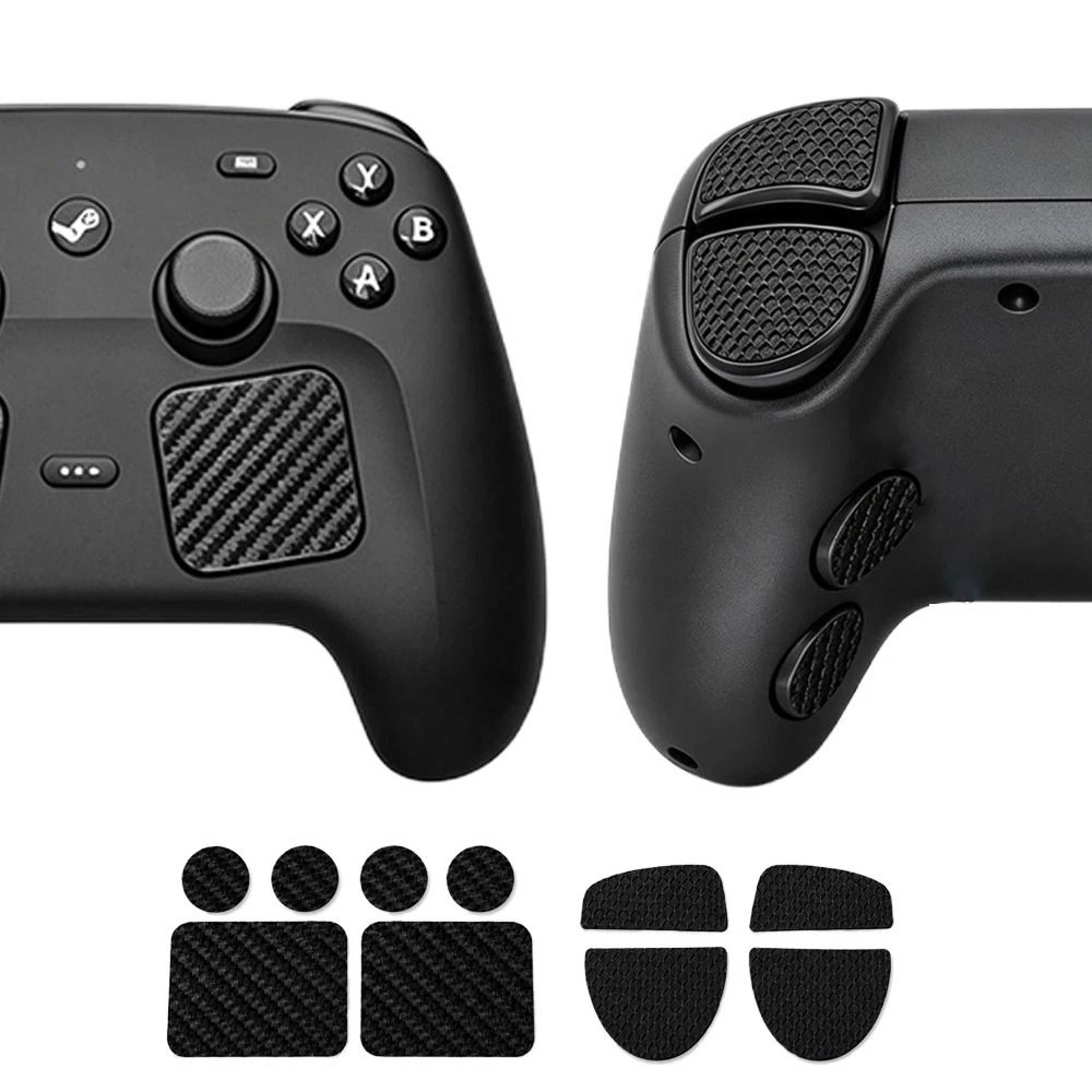 Steam Controller 2 Touchpad Stickers Textured Rear Trigger Grip Protector Set 0