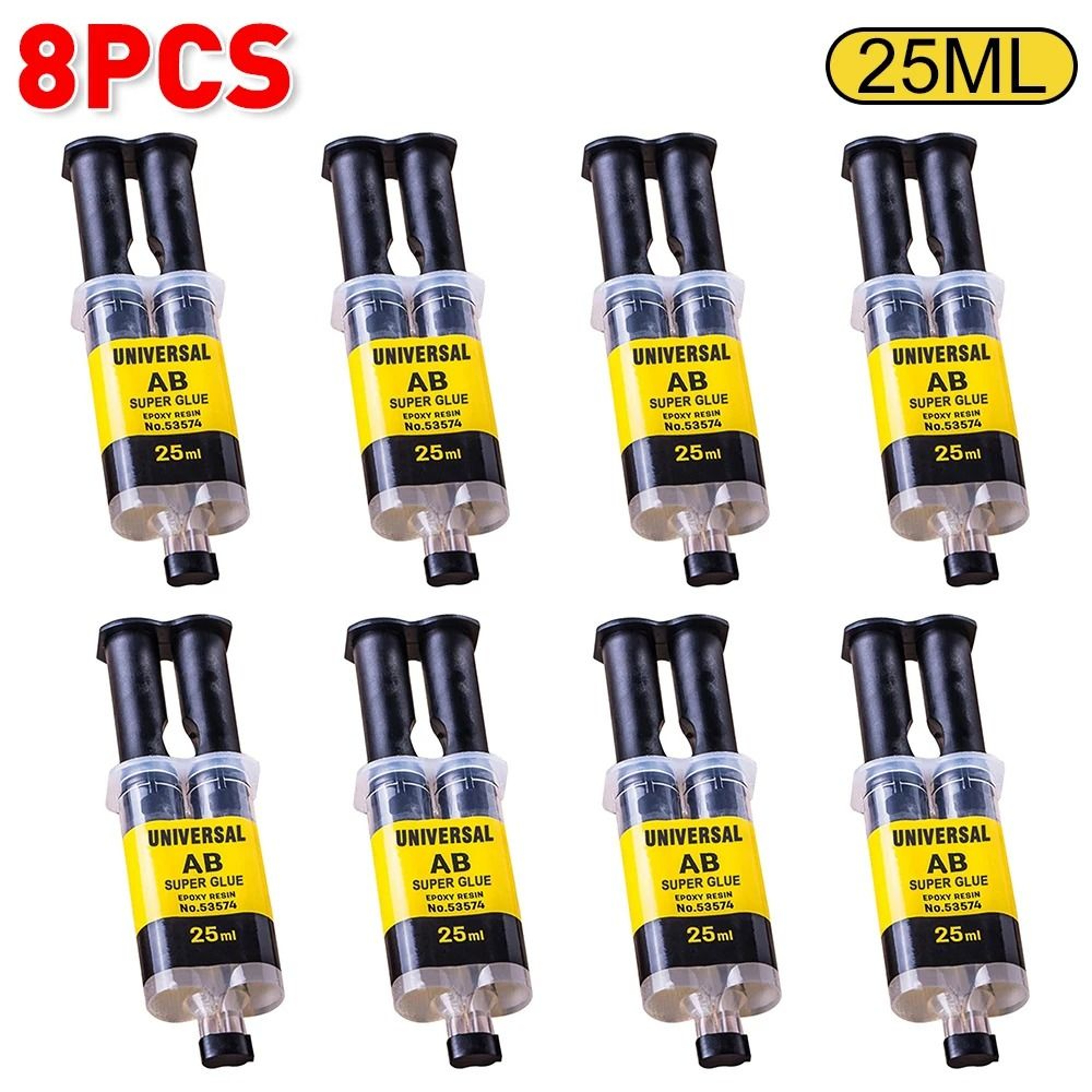 AB Epoxy Resin Glue Waterproof Strong Adhesive For Wood Plastic And Metal 12