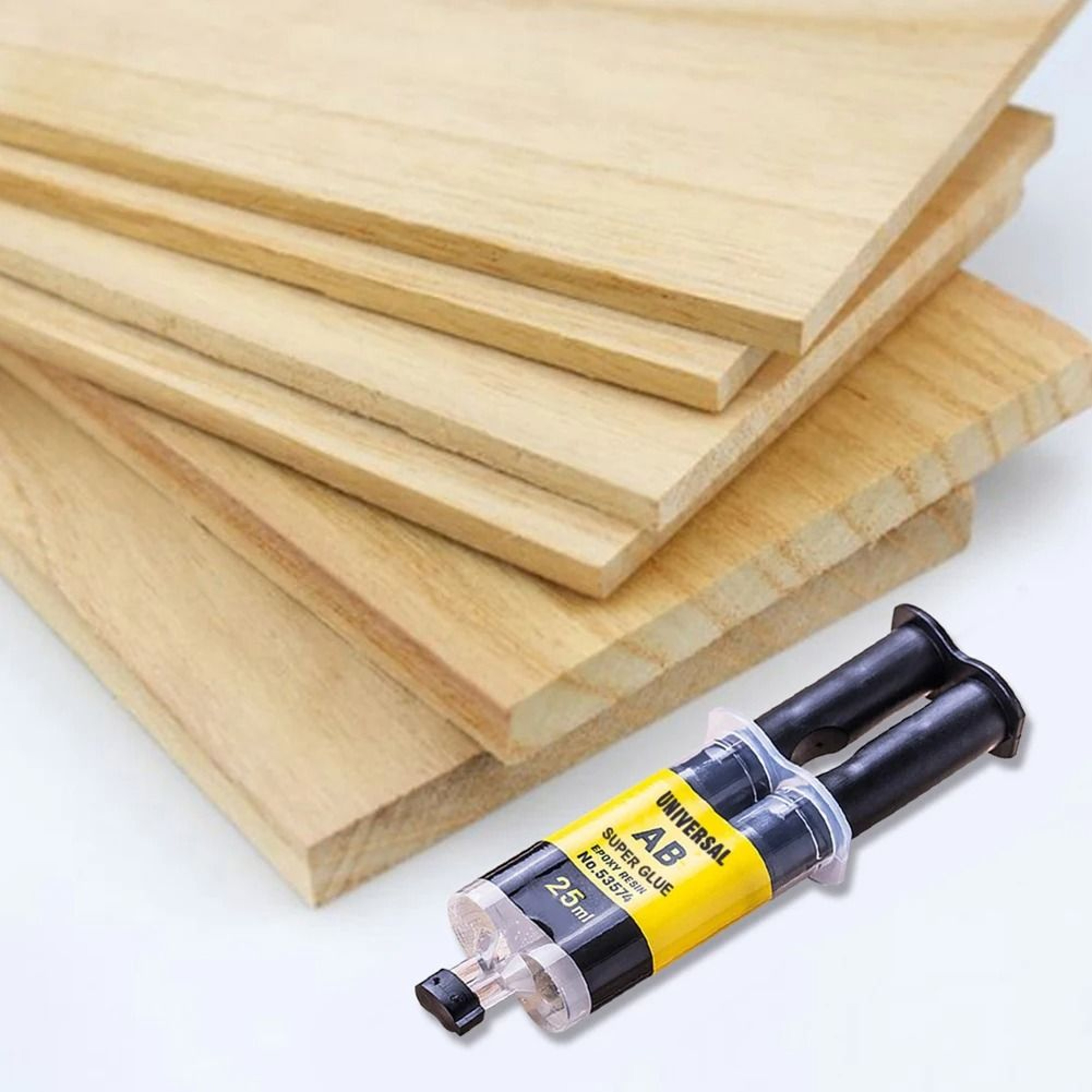 AB Epoxy Resin Glue Waterproof Strong Adhesive For Wood Plastic And Metal 15