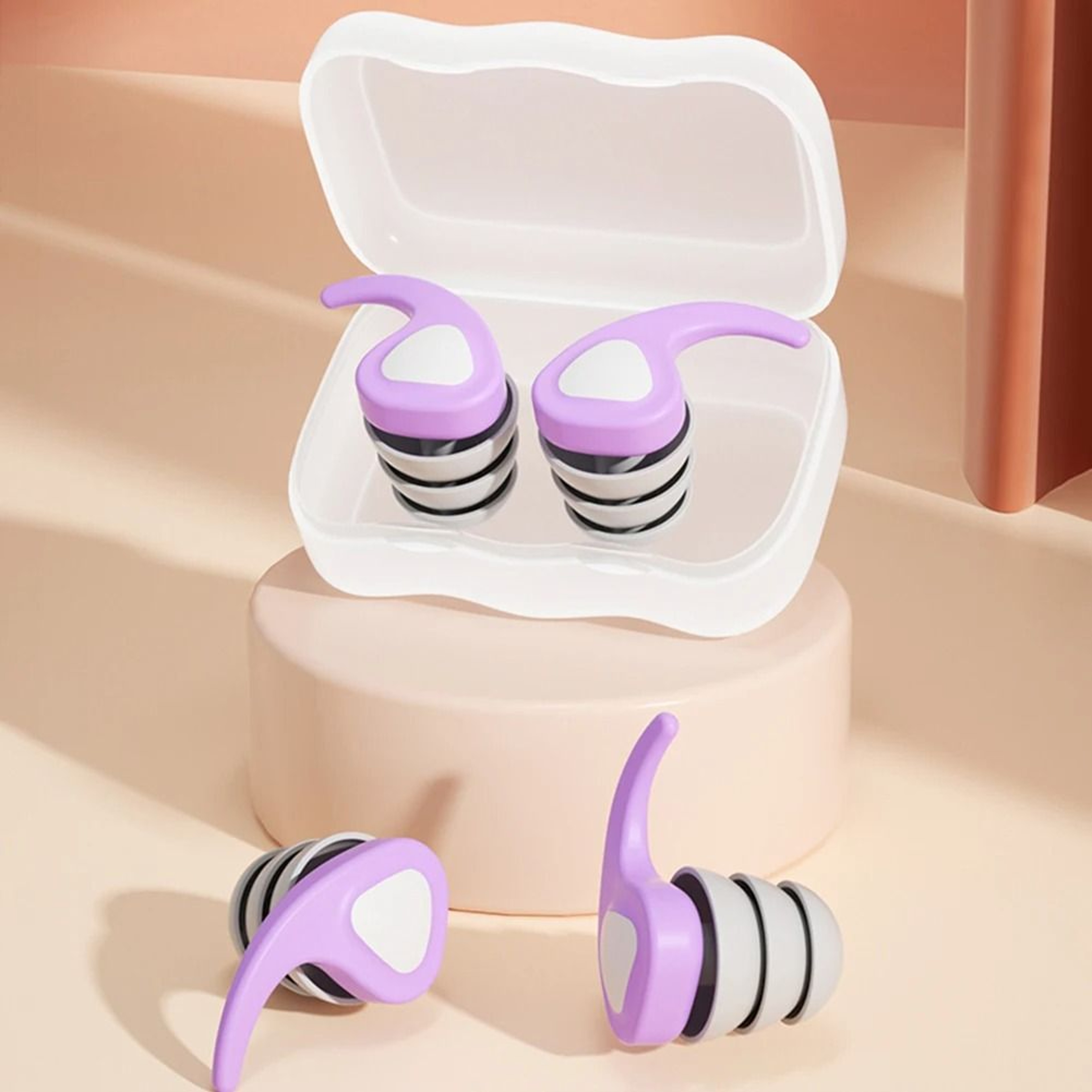 Kids Swimming Ear Plugs Waterproof Silicone Ear Protectors For Pool Bath And Shower 10