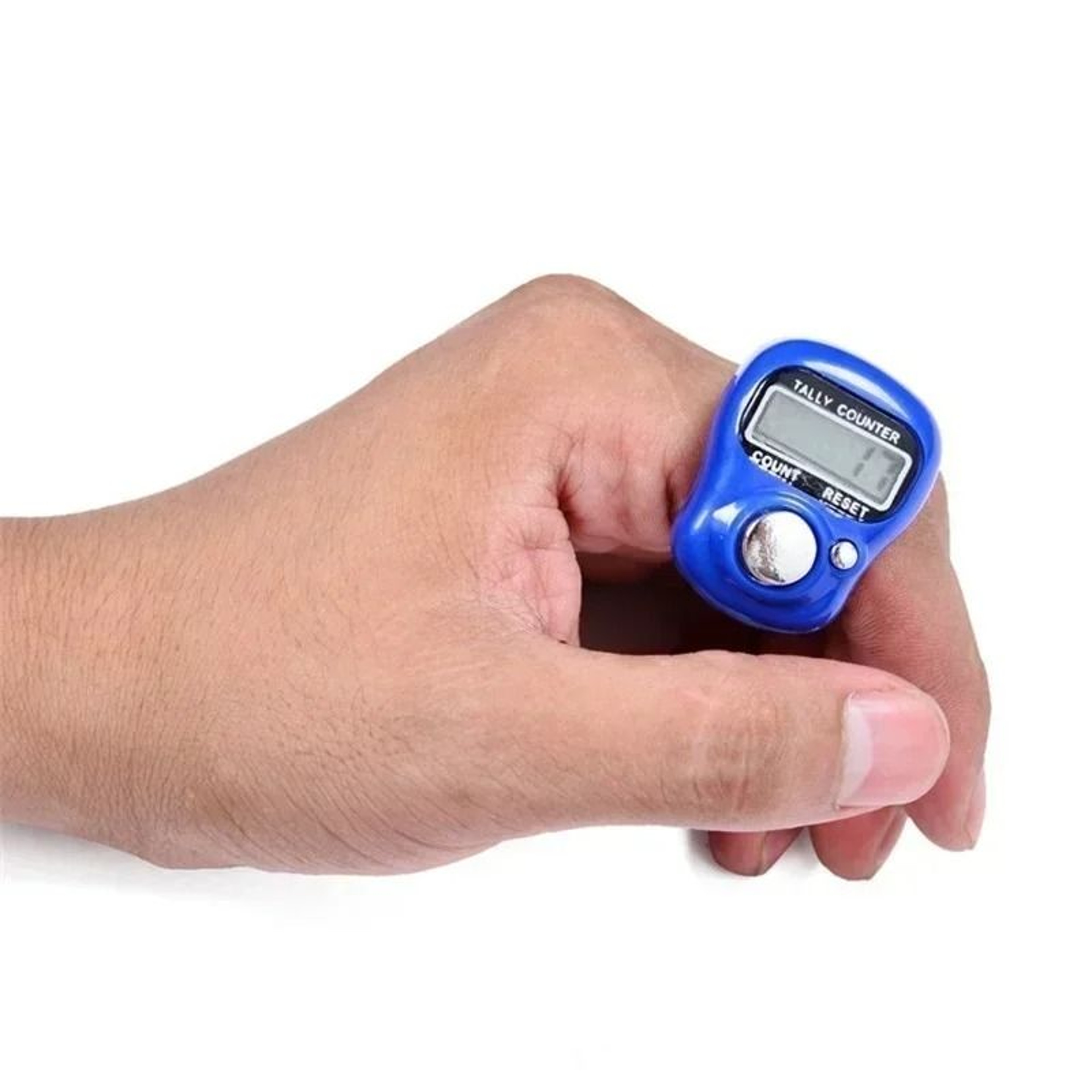 Digital Knitting Row Counter Mini LCD Finger Tally Counter For Sewing Crochet And Weaving 3