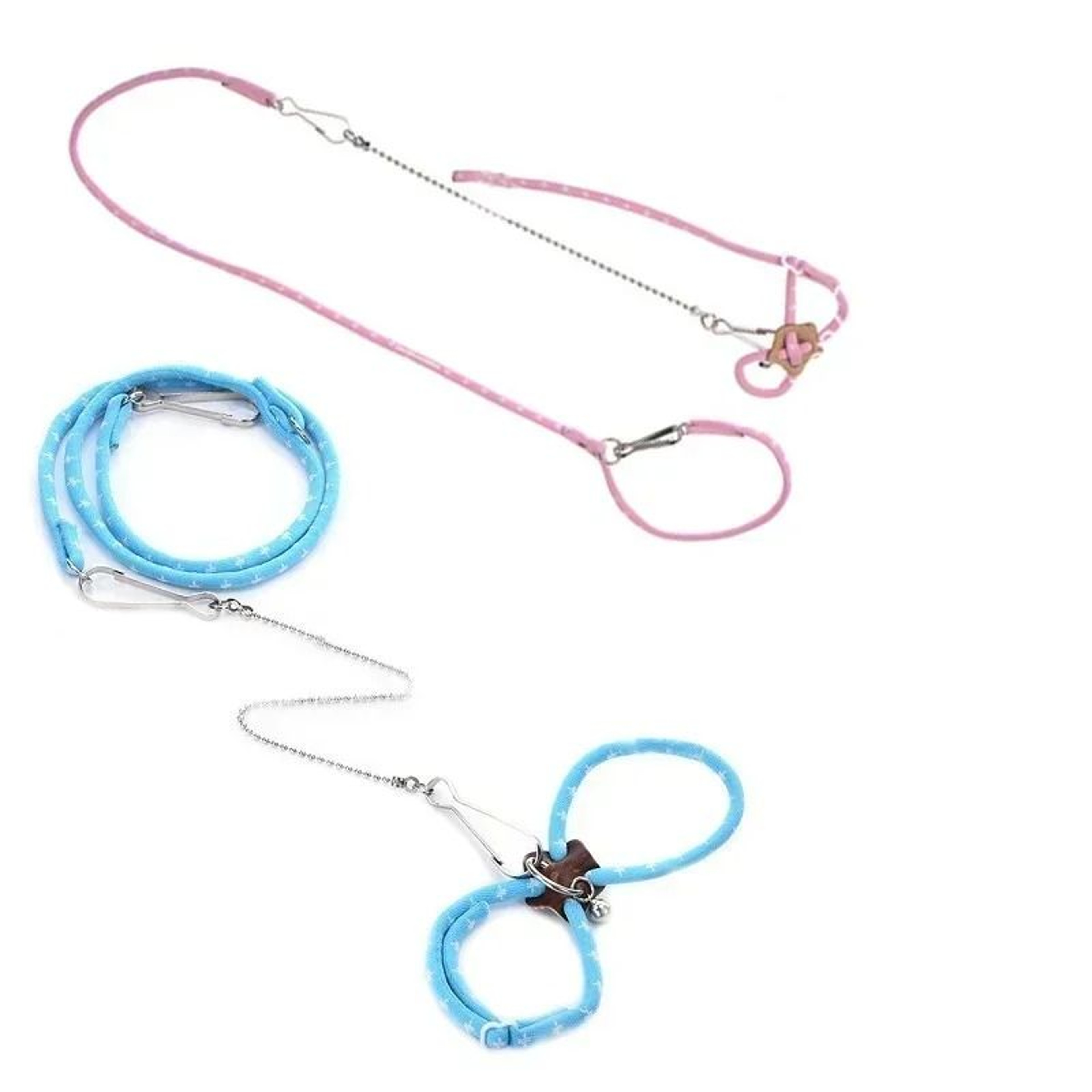 Adjustable Small Pet Harness Leash Soft Strap For Hamster Ferret Rat Parrot And Mini Pets 8