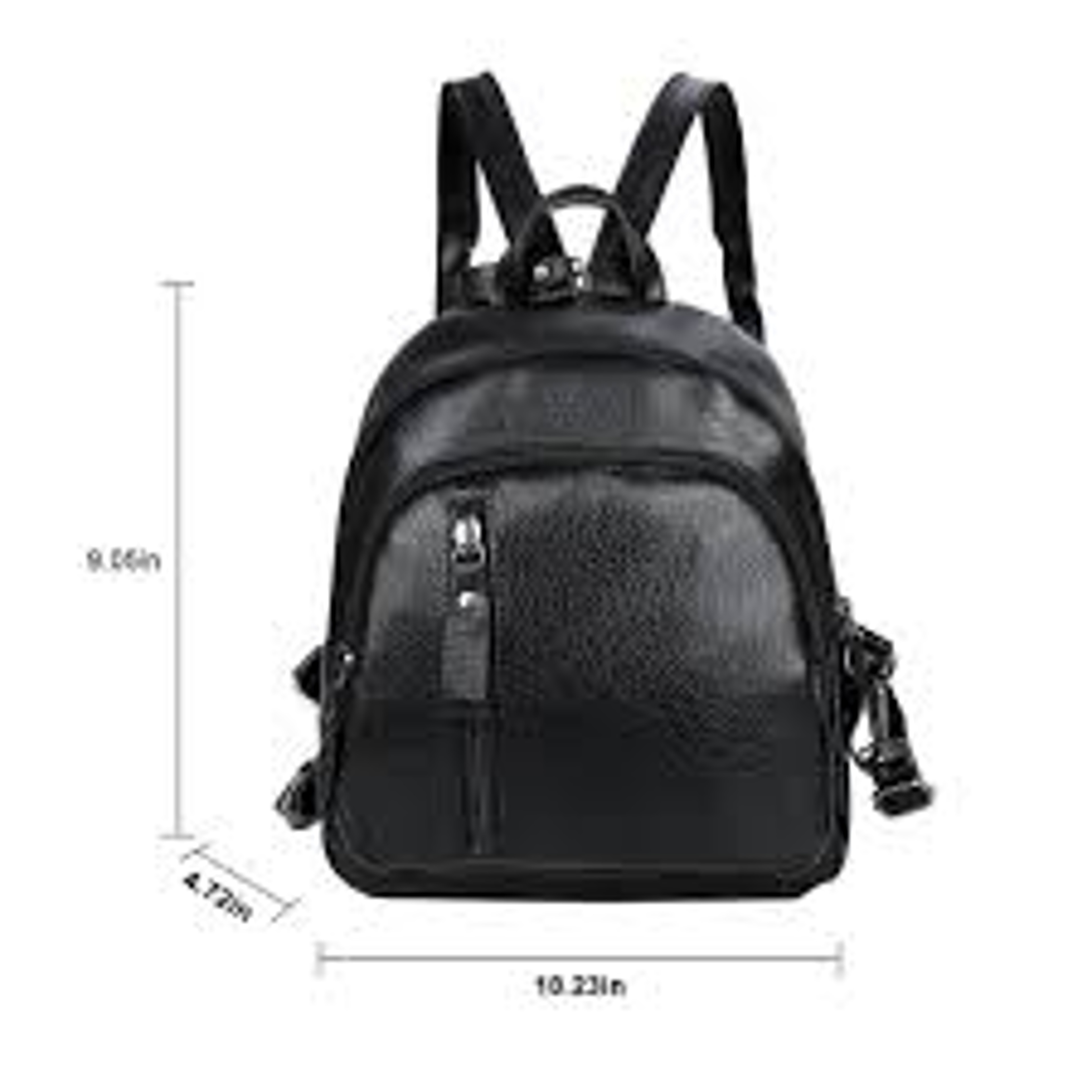 Small Solid Color Womens Backpack Casual Travel And School Daypack 1