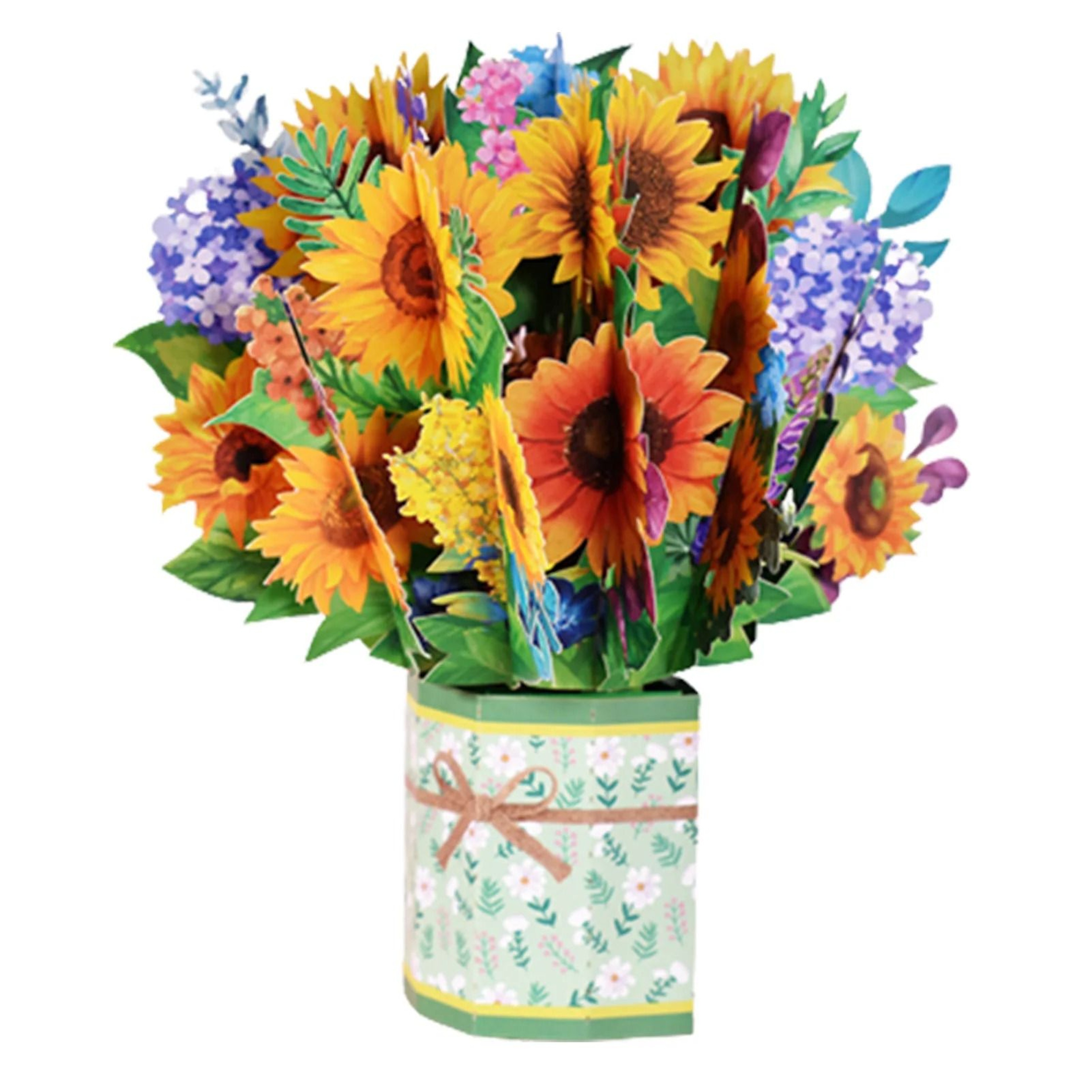 Forever Bloom 3D Pop Up Flower Bouquet Card 4