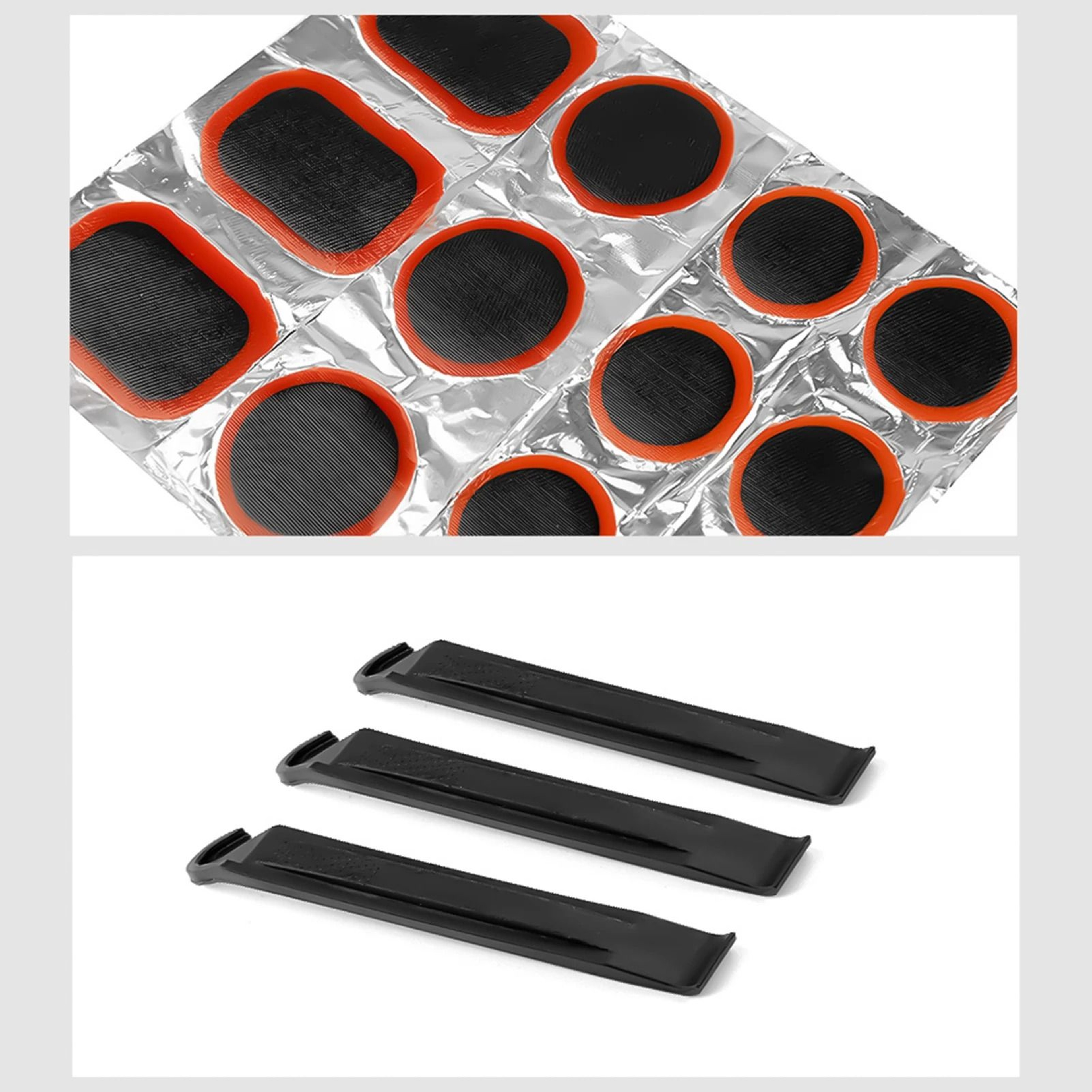 Compact Bicycle Tire Repair Kit Inner Tube Puncture Patch Set 5