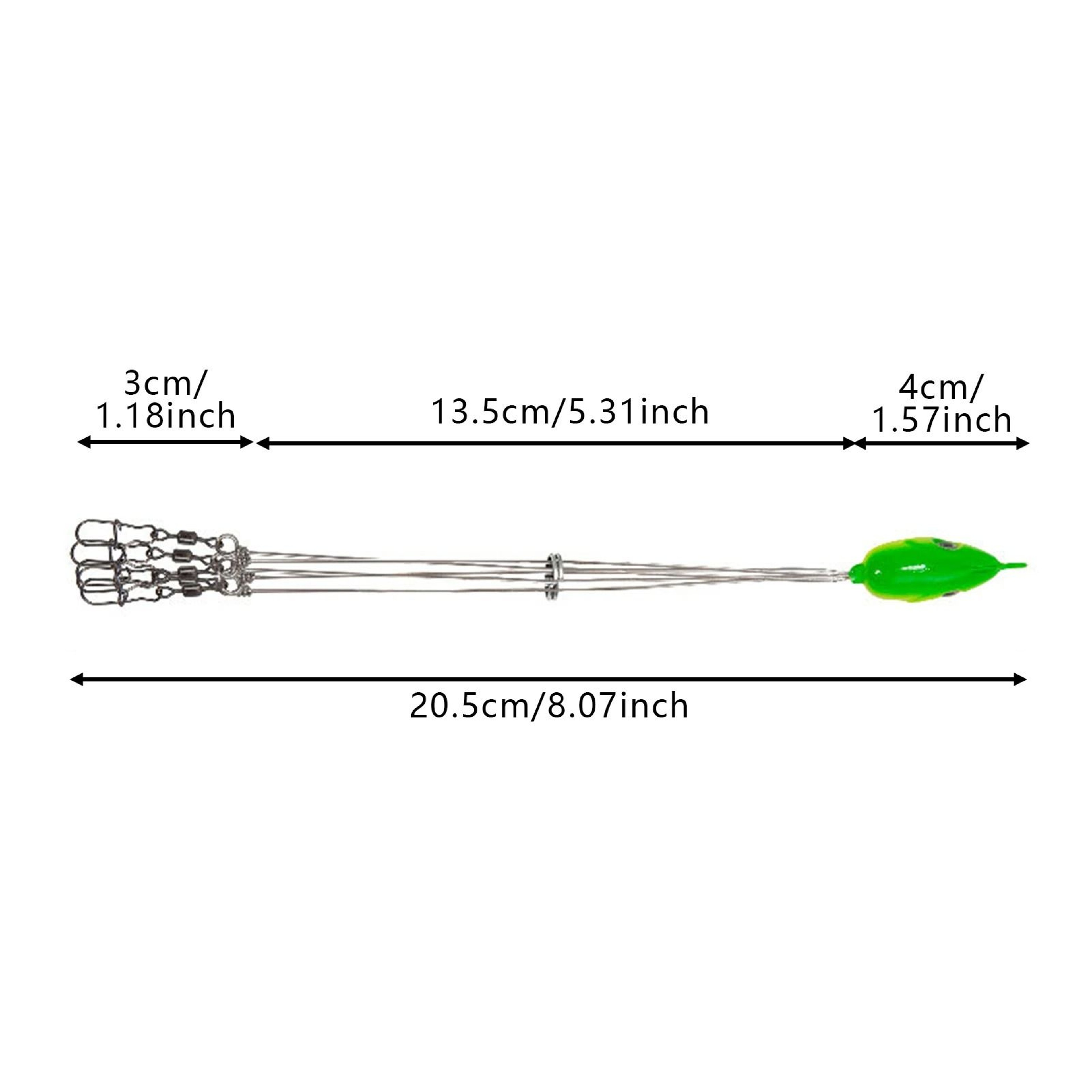 5 Arm Alabama Umbrella Fishing Rig For Bass And Predator Fishing 5