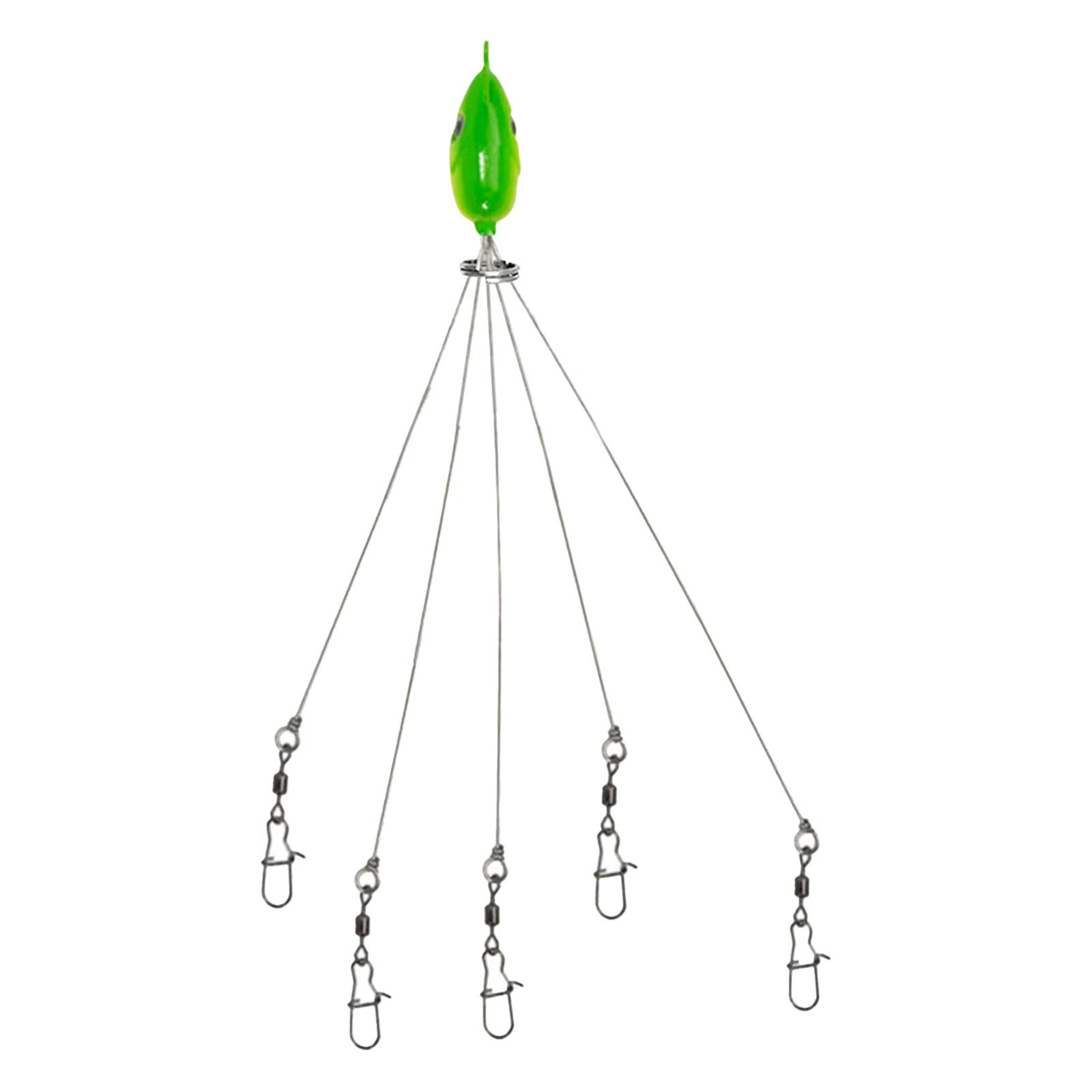5 Arm Alabama Umbrella Fishing Rig For Bass And Predator Fishing 2