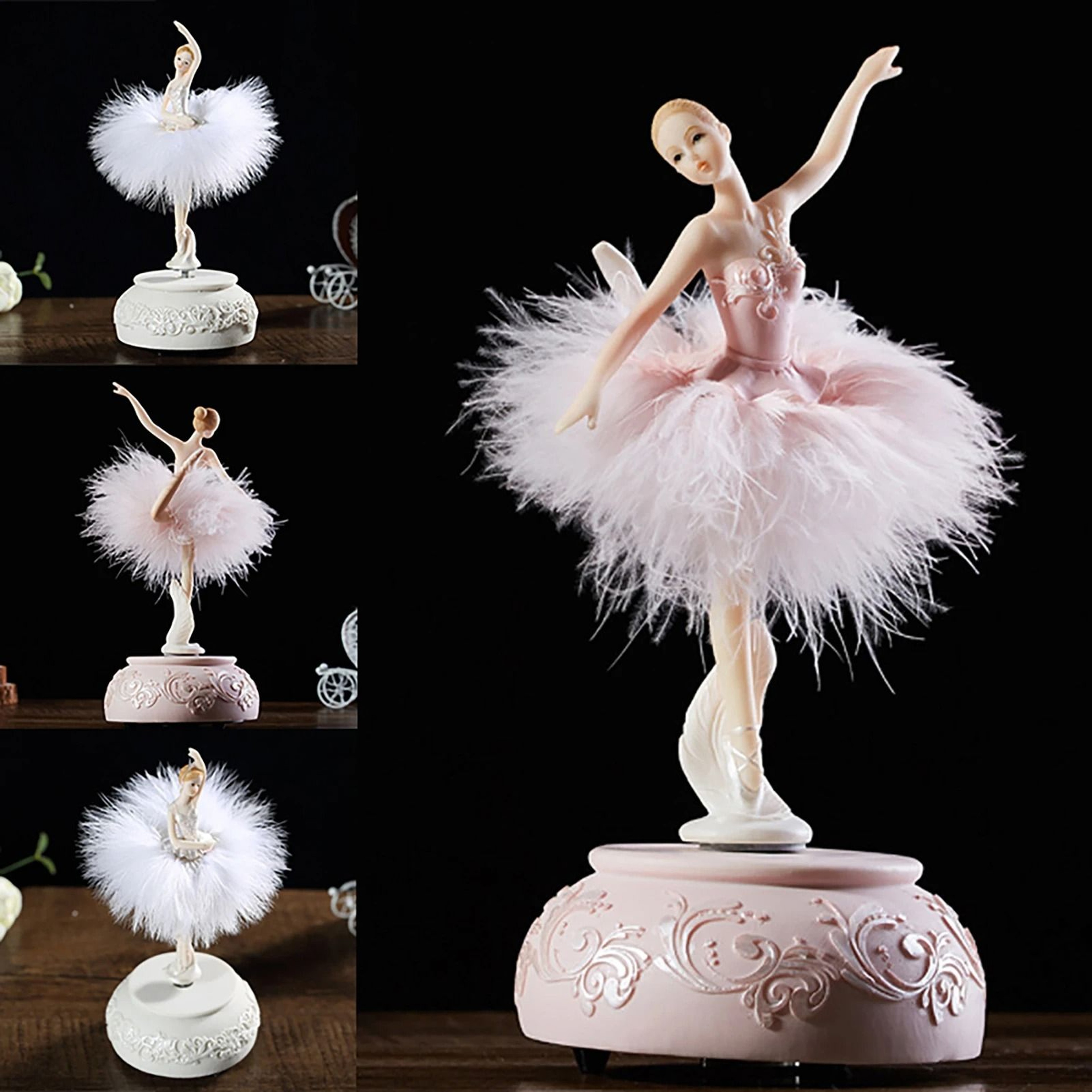 Rotating Ballet Music Box Dancing Doll Replacement 5