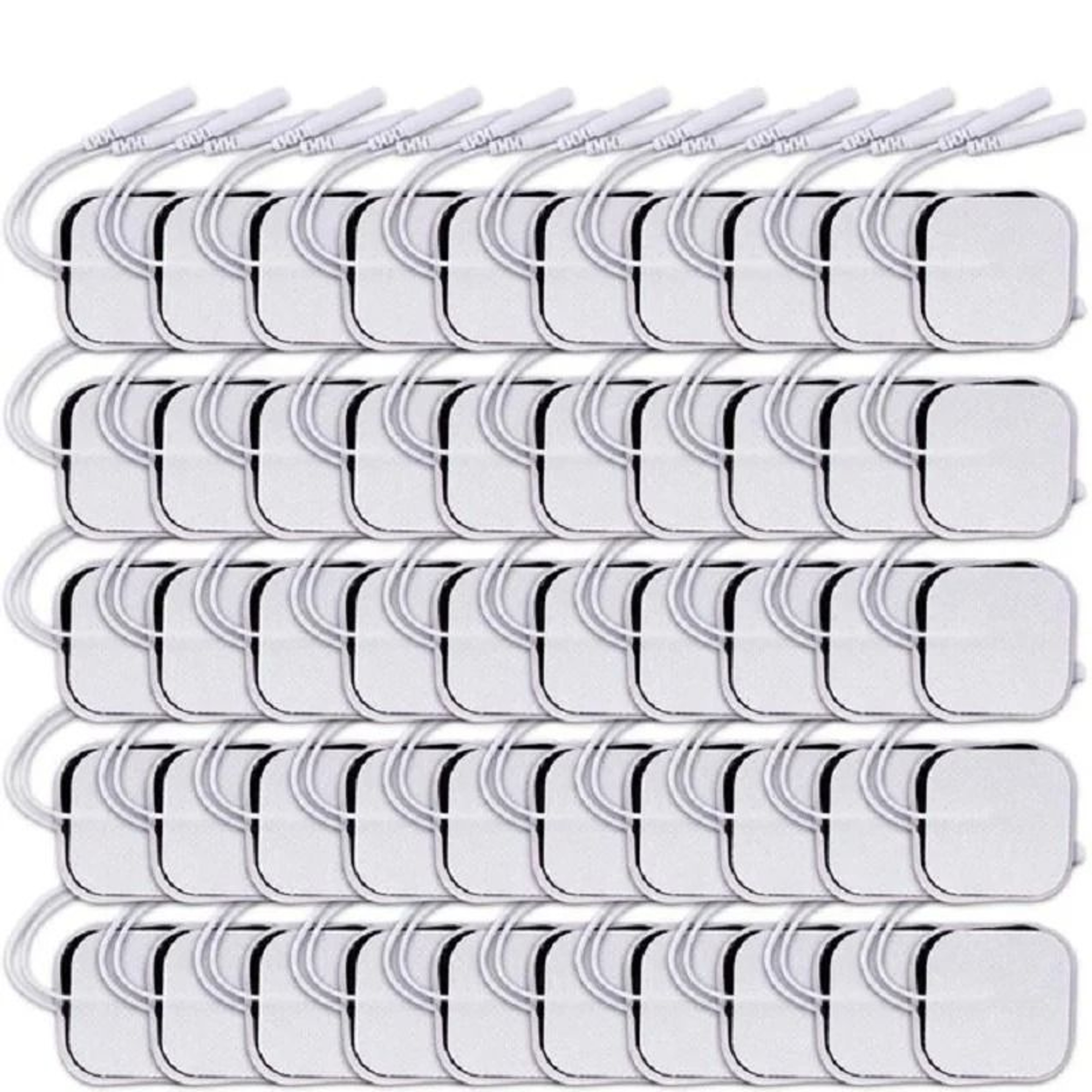 Reusable TENS EMS Electrode Pads SelfAdhesive Replacement Set 6