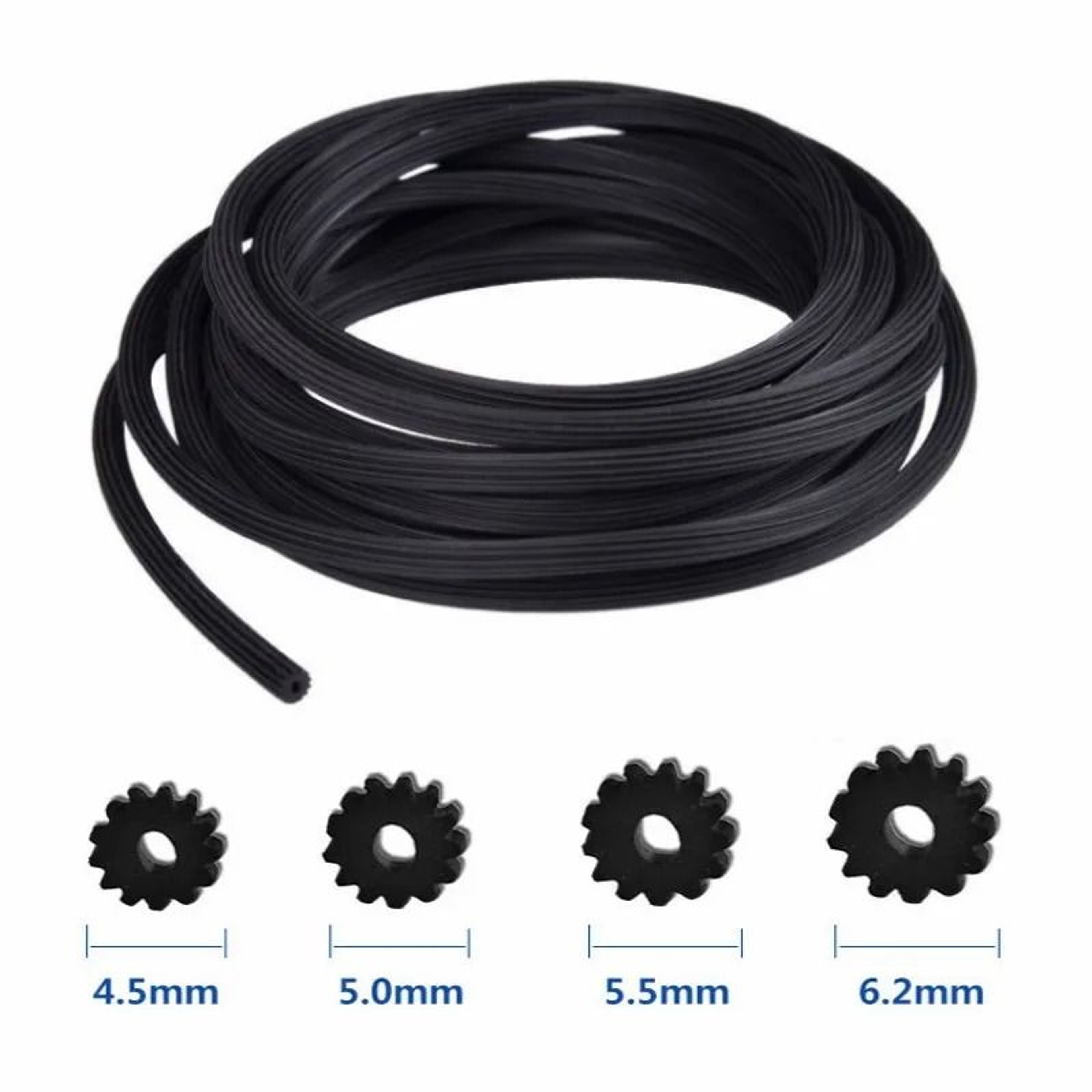 5M Silicone Rubber Door And Window Sealing Strip 0