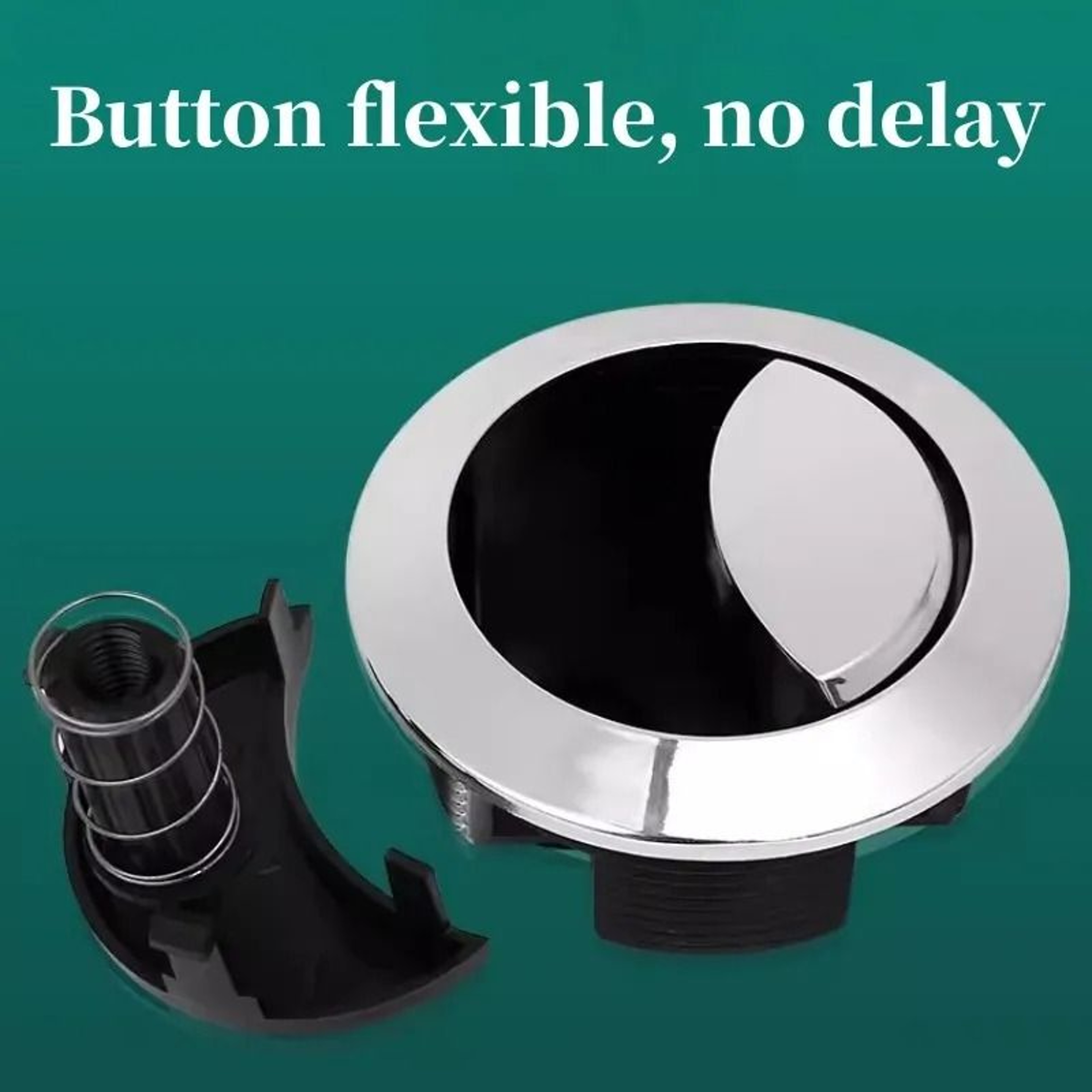 Universal Dual Flush Toilet Tank Push Button Replacement 8