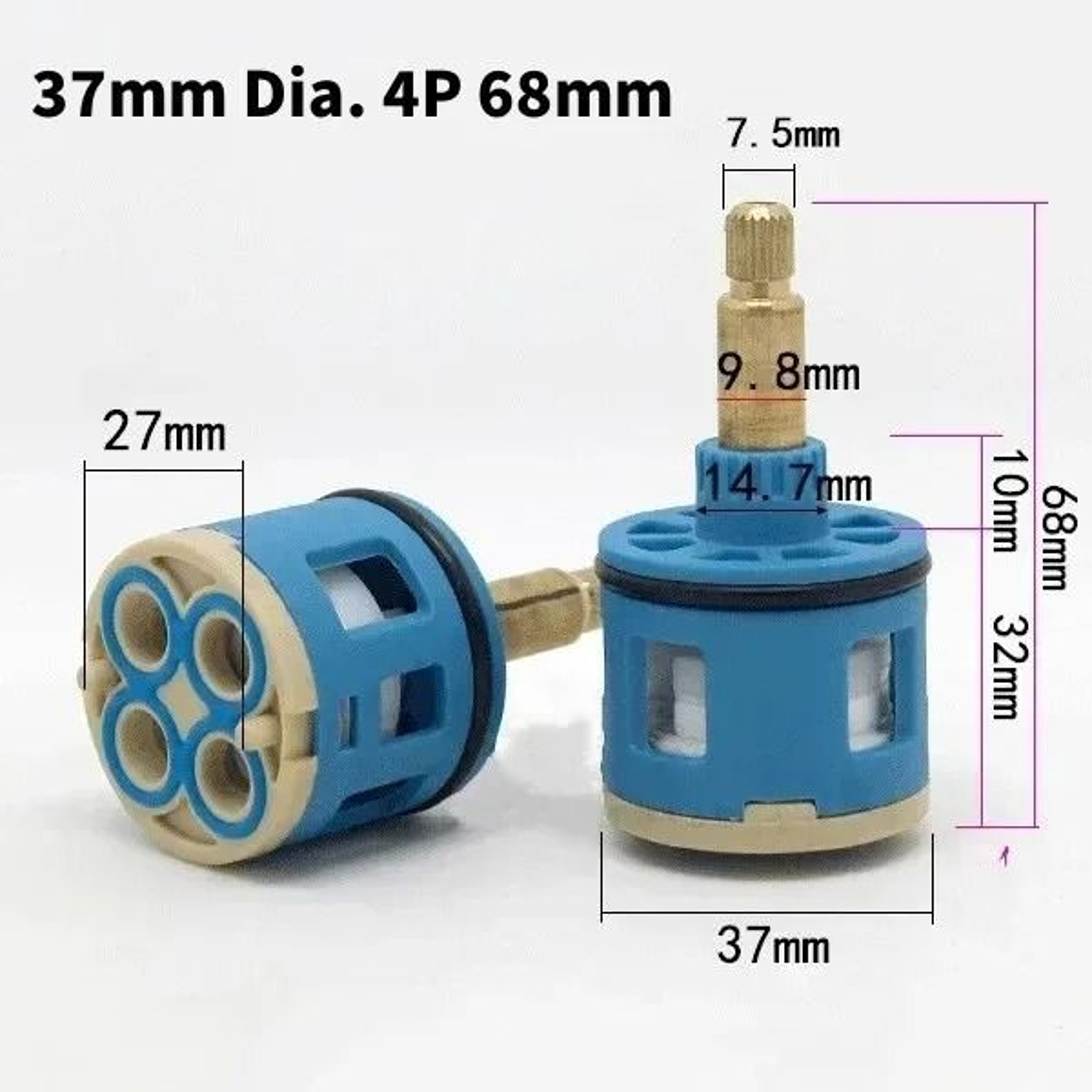 Ceramic Faucet Cartridge Replacement Mixer Tap Valve 5