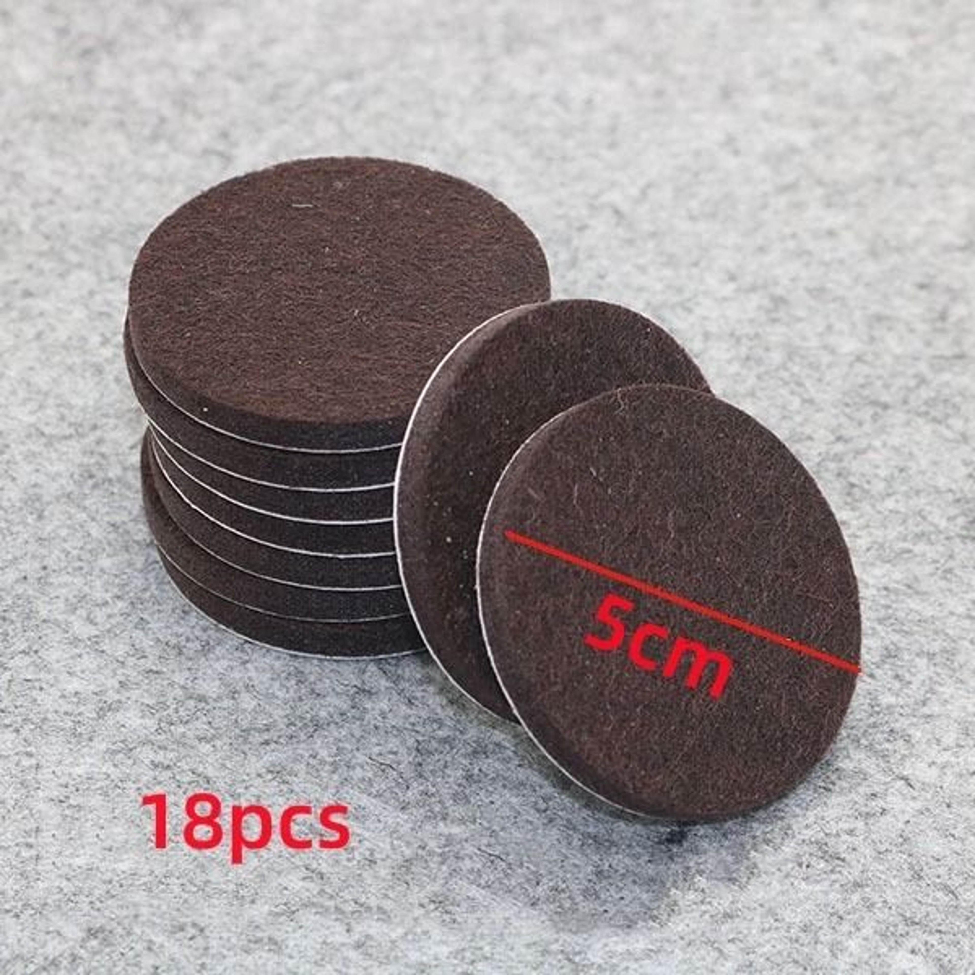 5mm SelfAdhesive Felt Chair And Table Leg Pads 7
