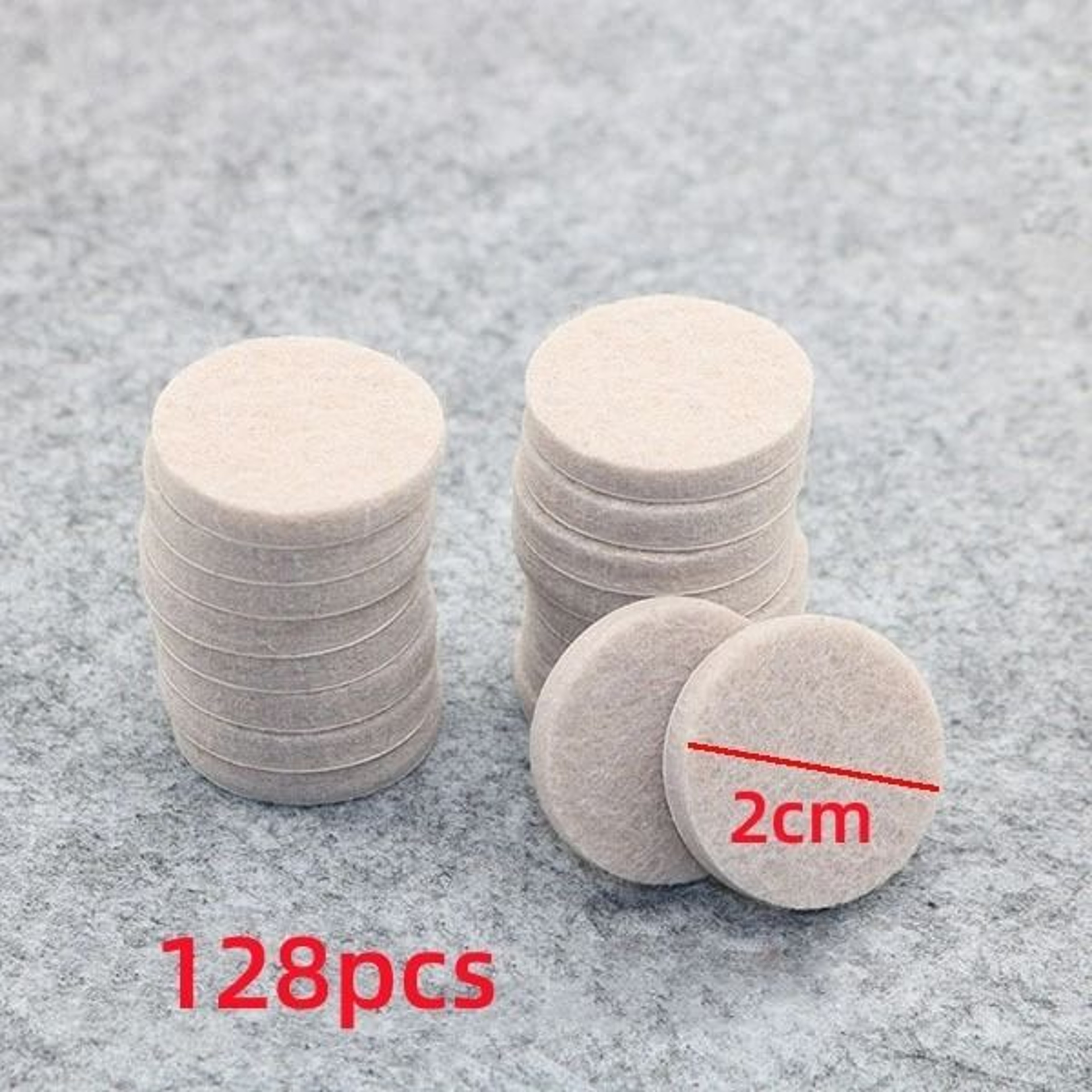 5mm SelfAdhesive Felt Chair And Table Leg Pads 2