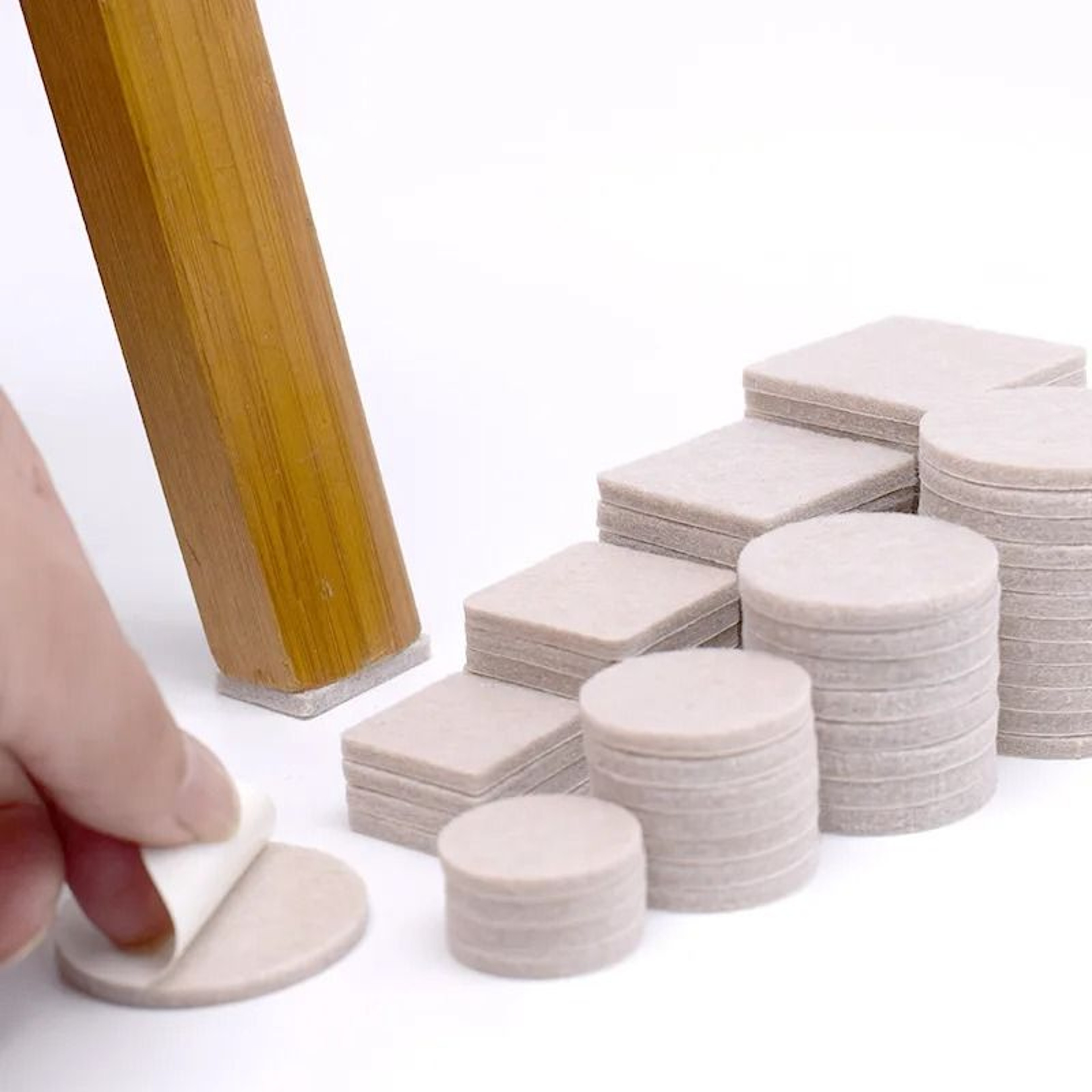 5mm SelfAdhesive Felt Chair And Table Leg Pads 17