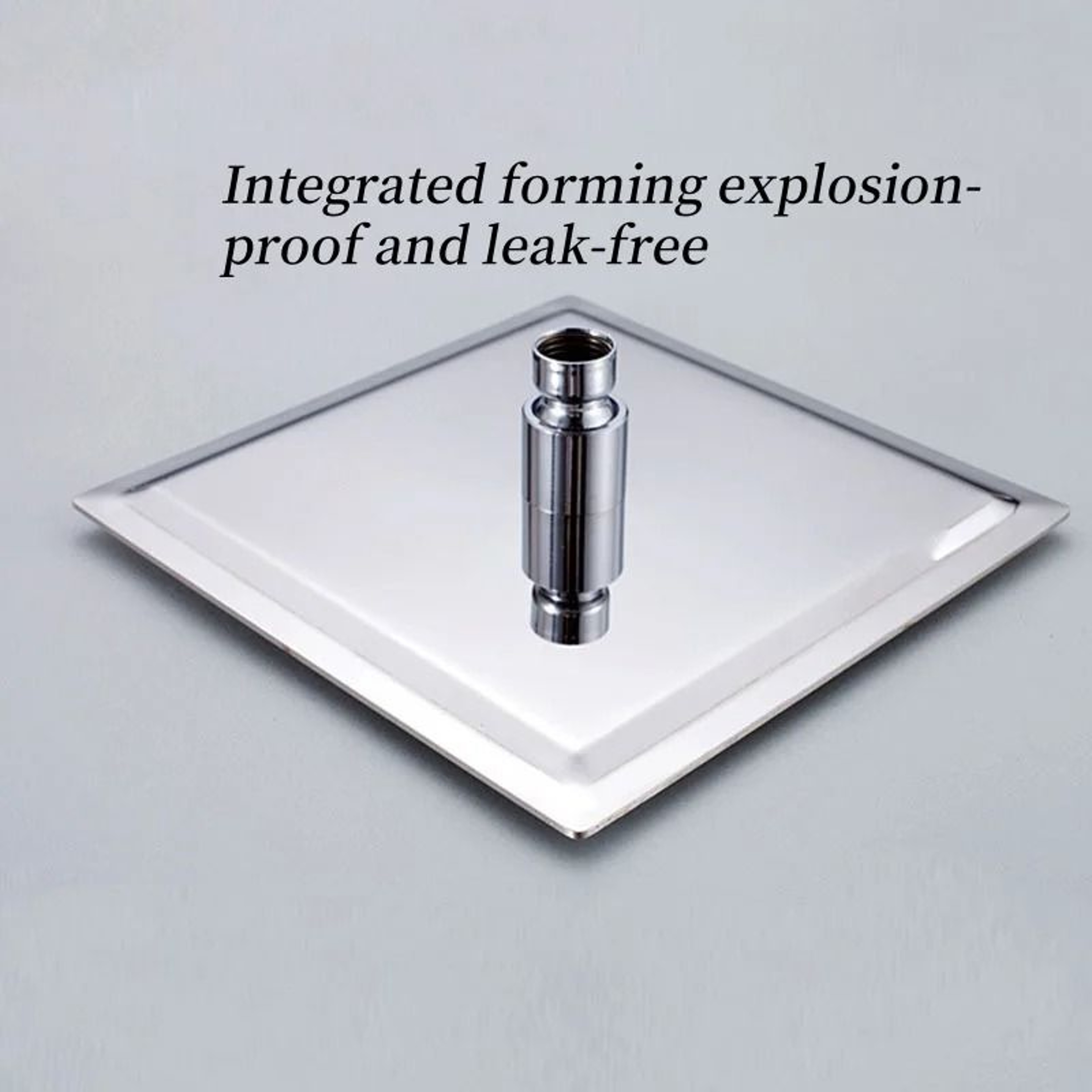 Stainless Steel Square Rainfall Shower Head 4
