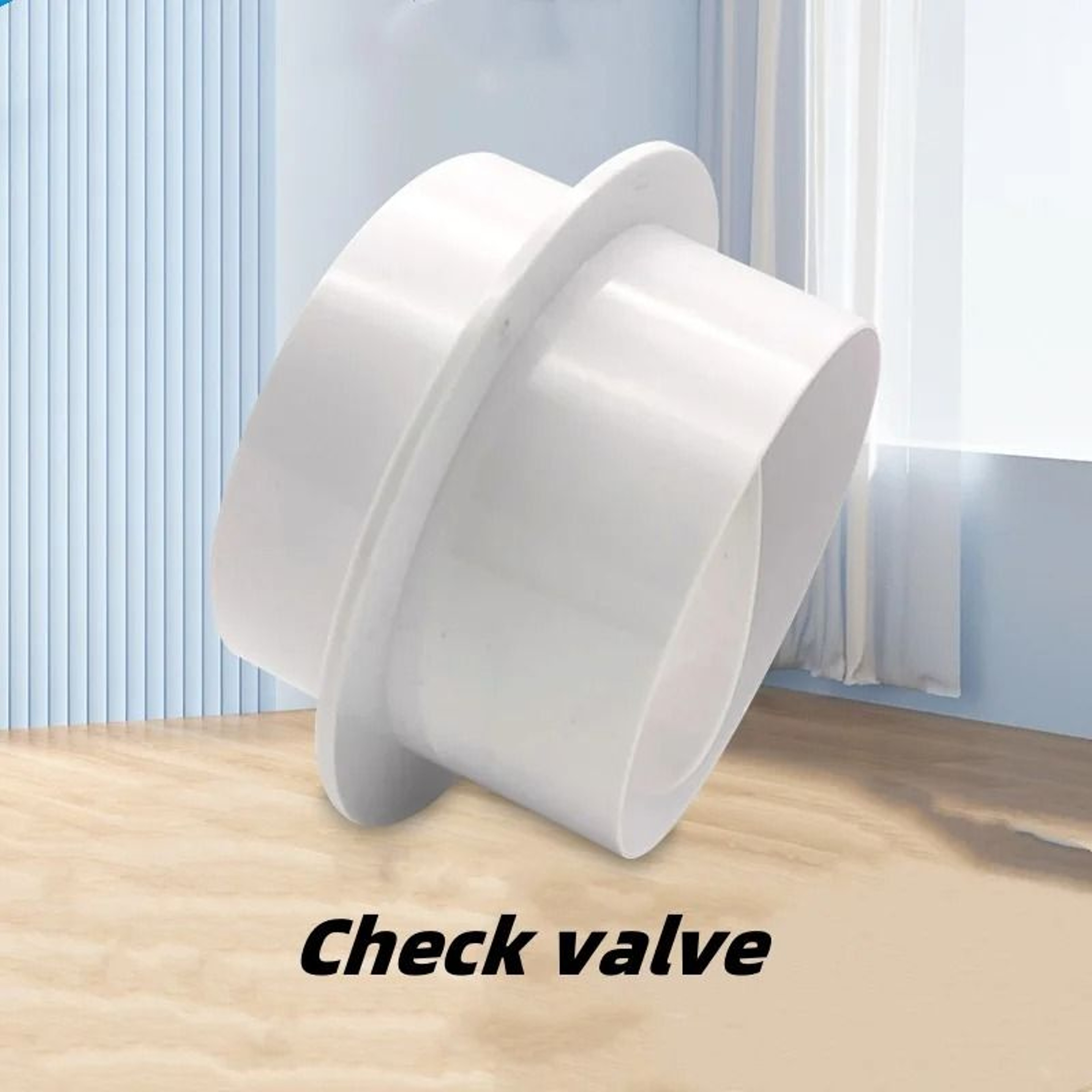 Round Air Duct Check Valve For Exhaust Ventilation 0