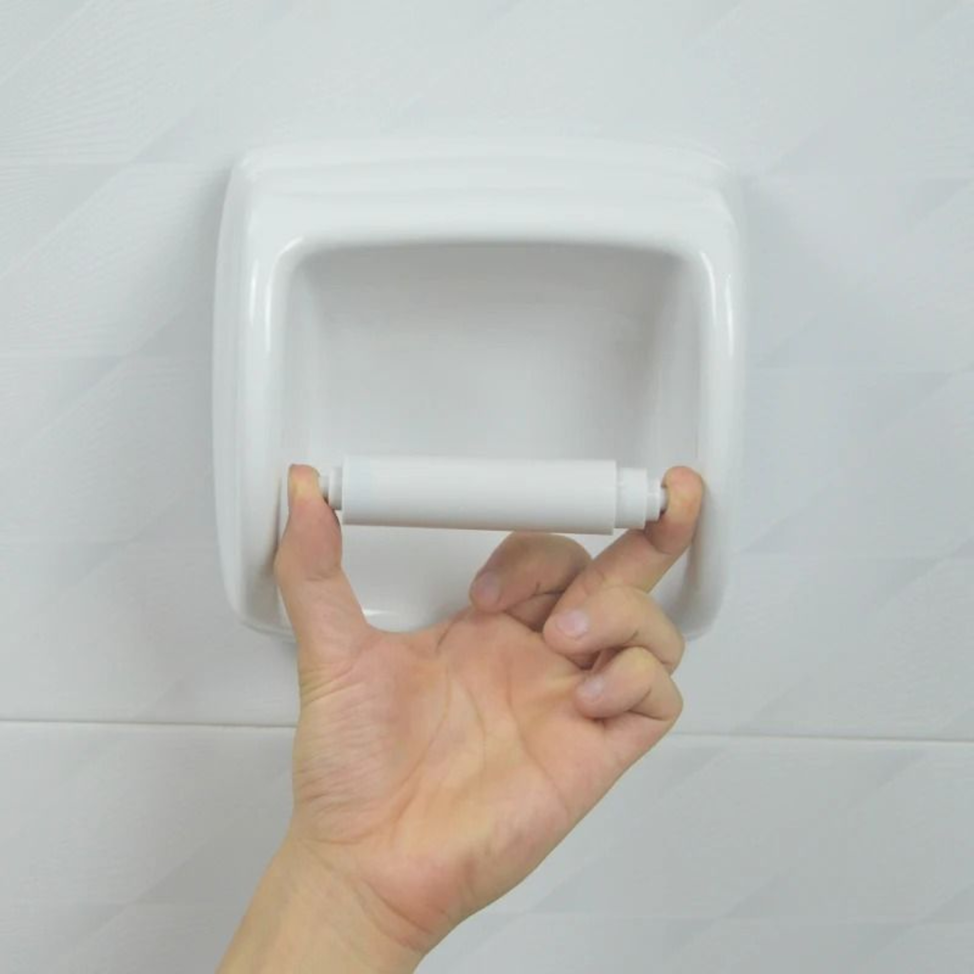 Adjustable SpringLoaded Toilet Paper Roll Replacement Spindle 6