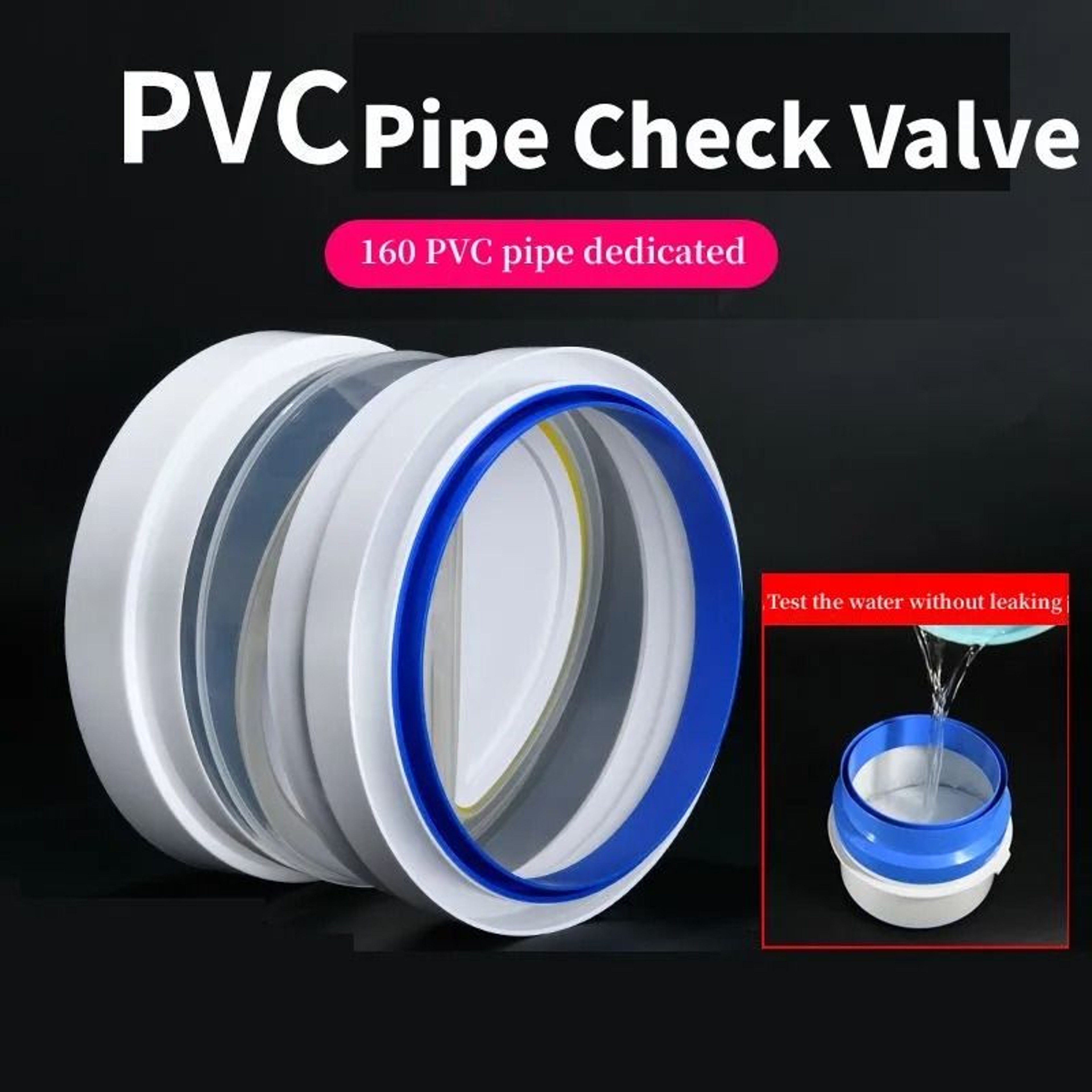 Universal Range Hood Backdraft Check Valve For 150180mm Ducts 4