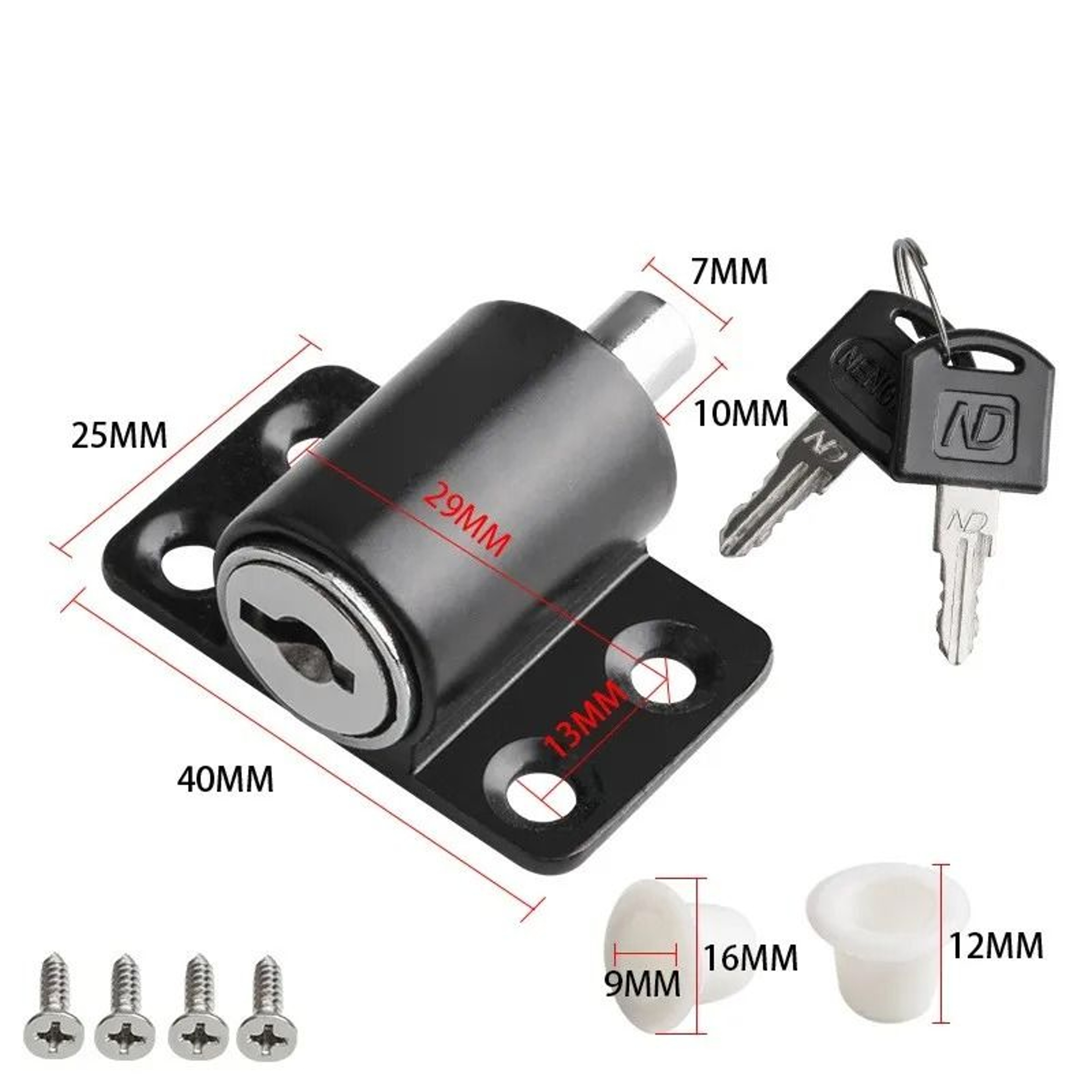 Adjustable Aluminum Sliding Window Safety Lock And Stopper 1