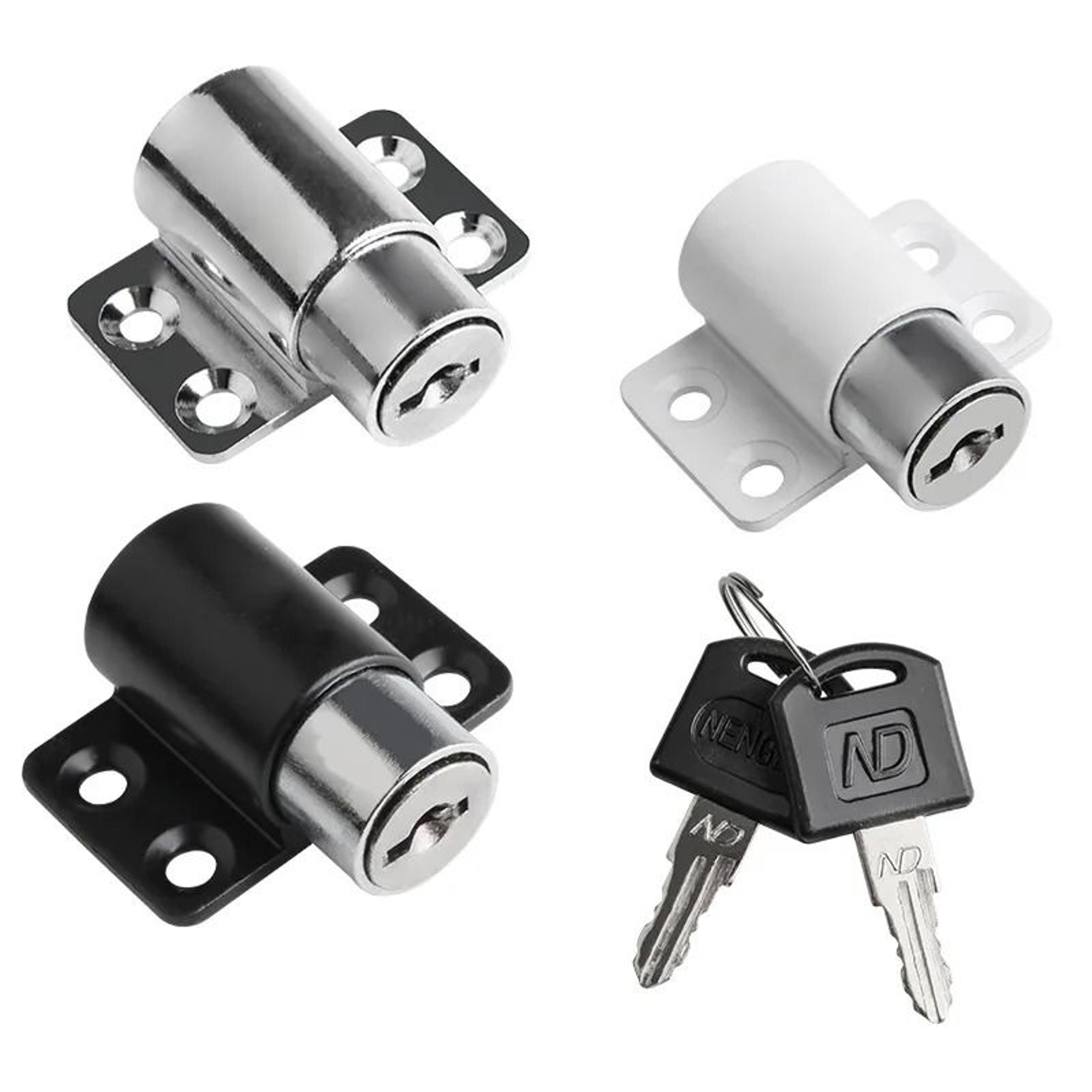 Adjustable Aluminum Sliding Window Safety Lock And Stopper 4