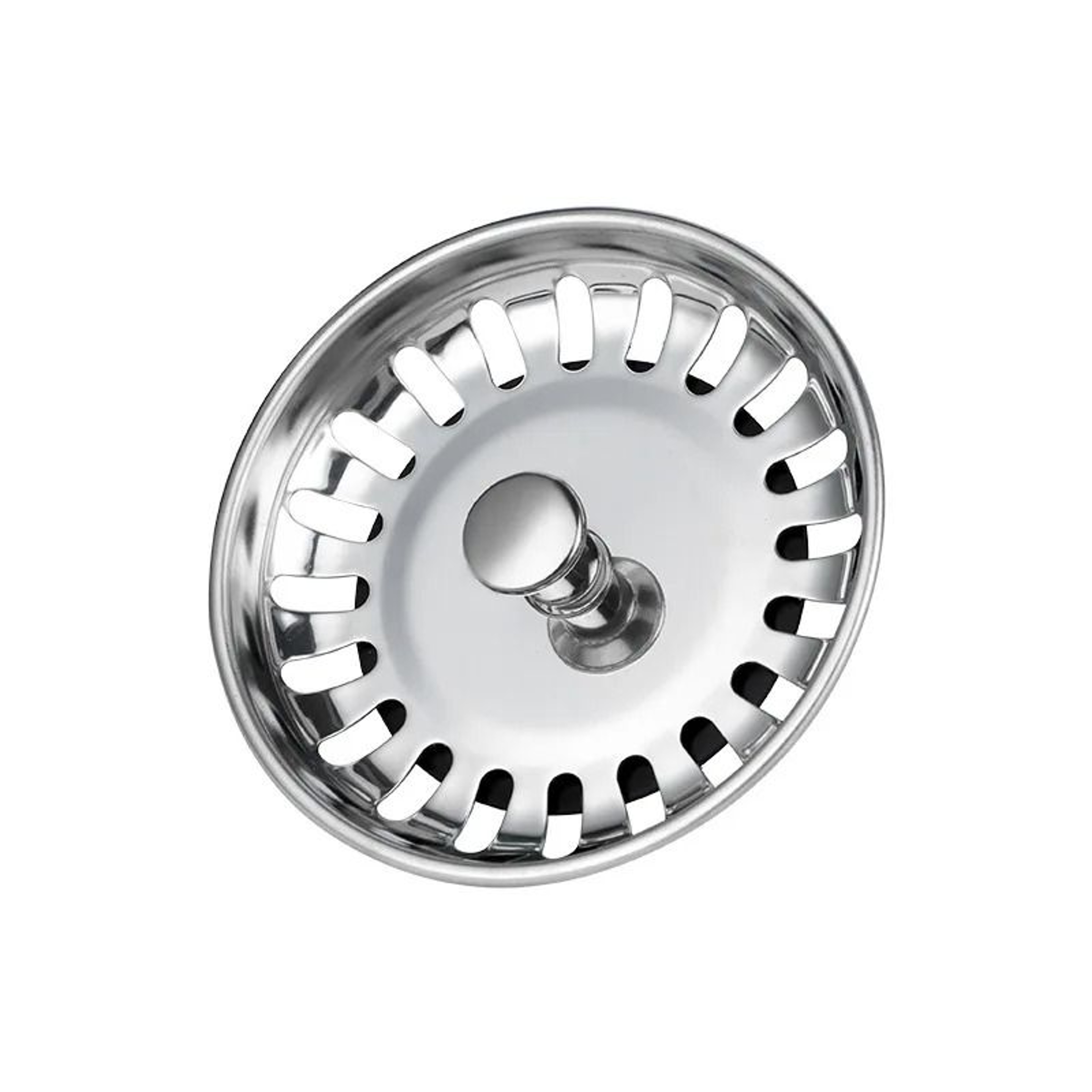 80mm Stainless Steel Kitchen Sink Strainer Replacement Waste Plug 1