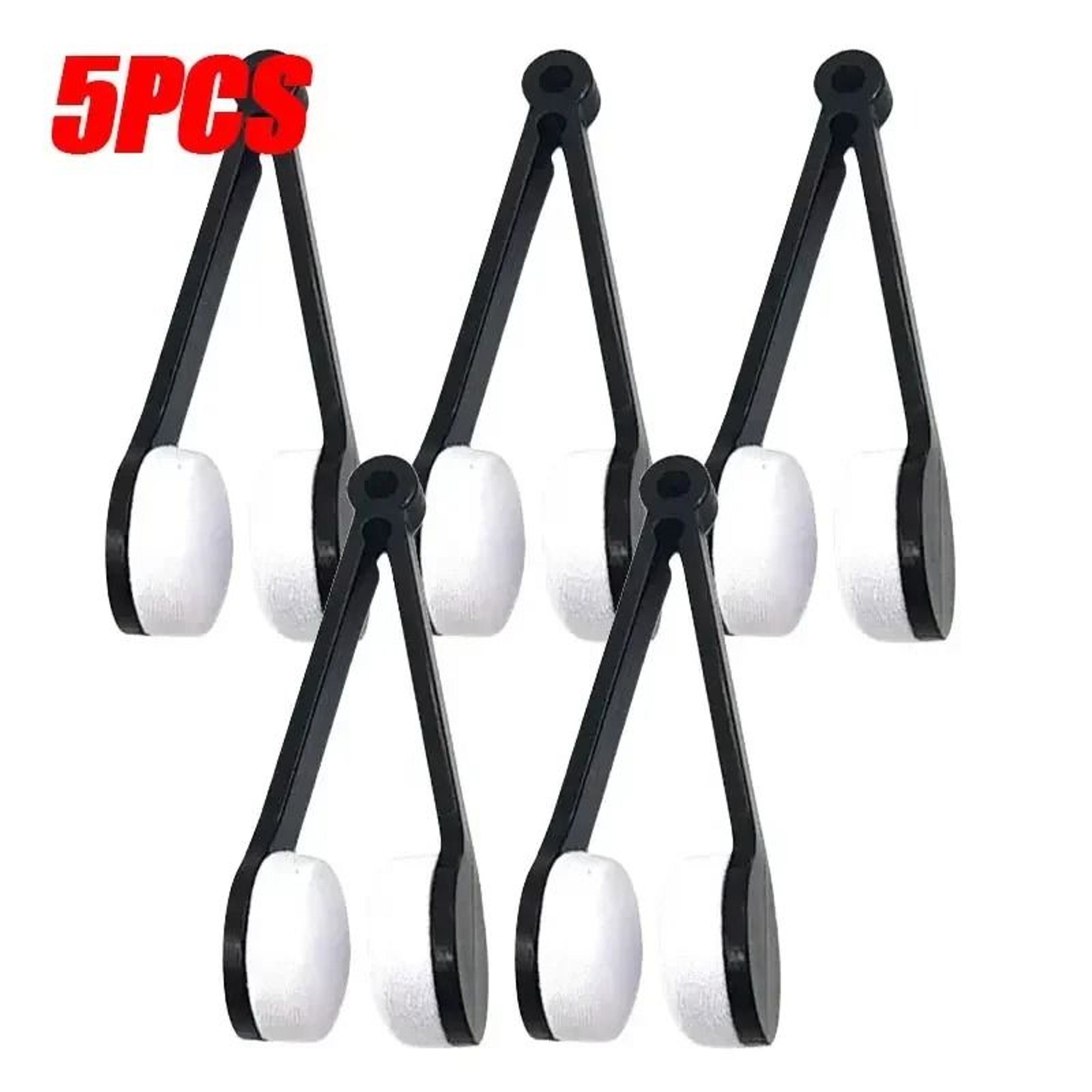 Portable Microfiber Eyeglass Cleaning Brush Lens Wiper 4