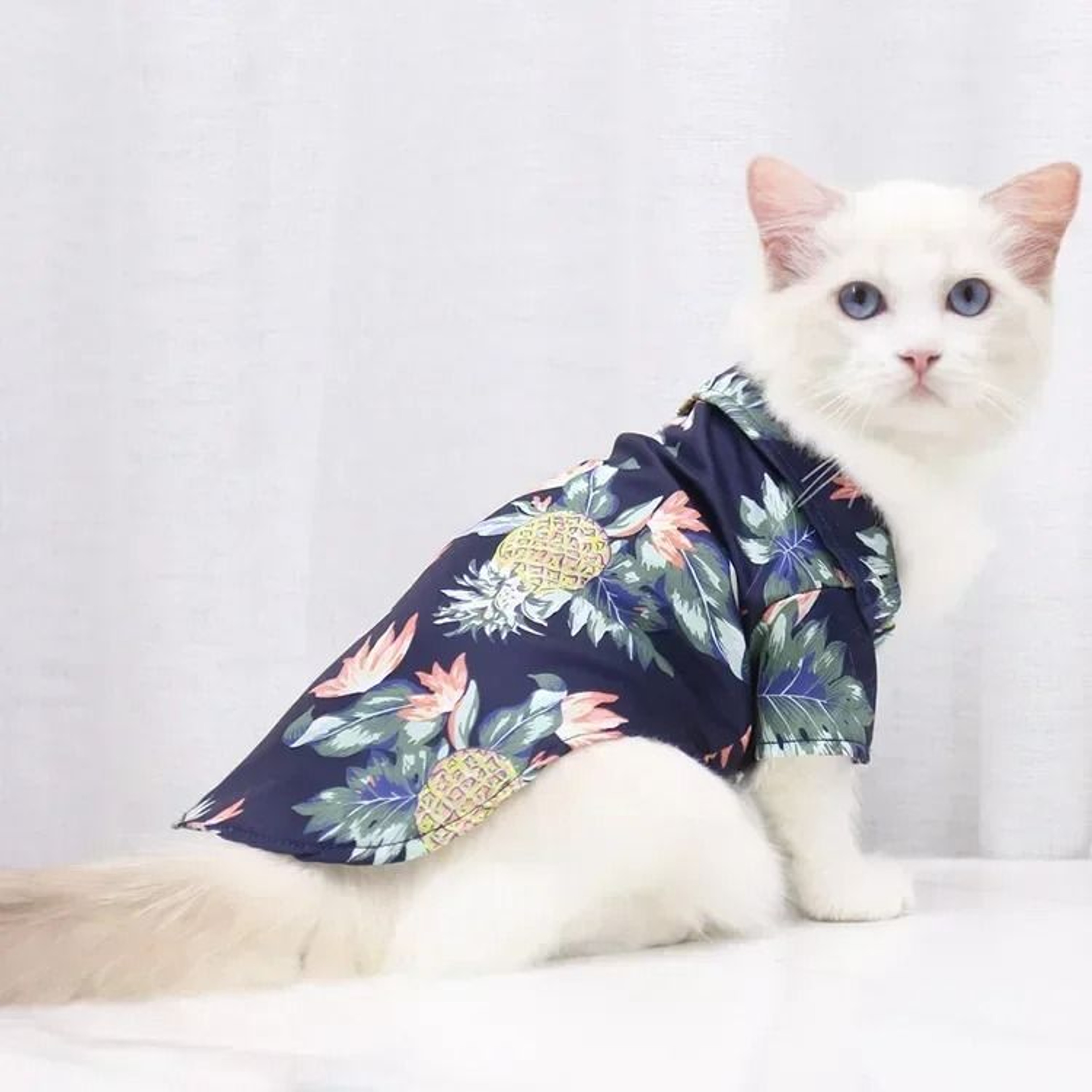 Hawaiian Summer Dog Shirt For Small And Medium Pets 11
