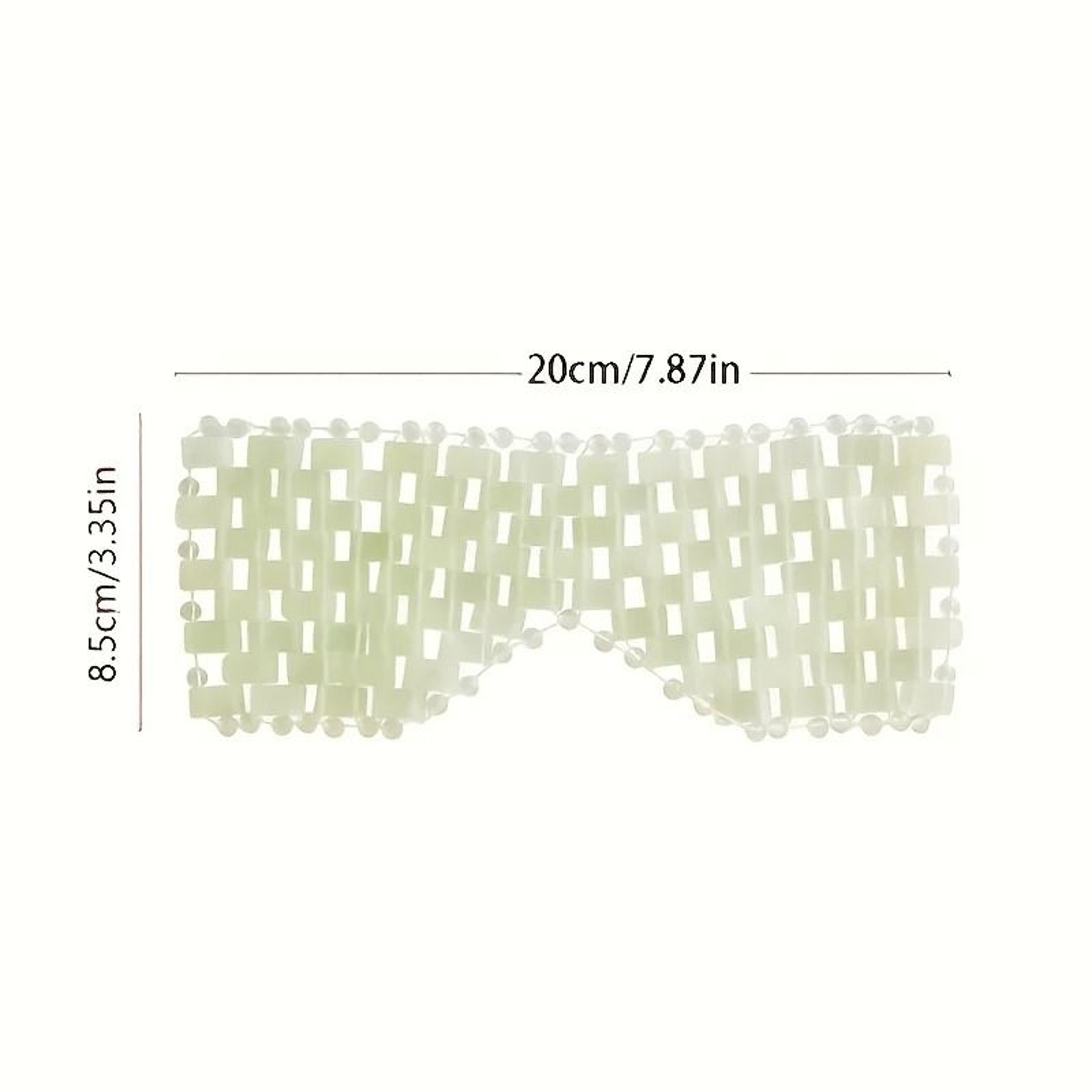 Cooling Jade Facial Eye Mask For Relaxing Massage And Skincare 1