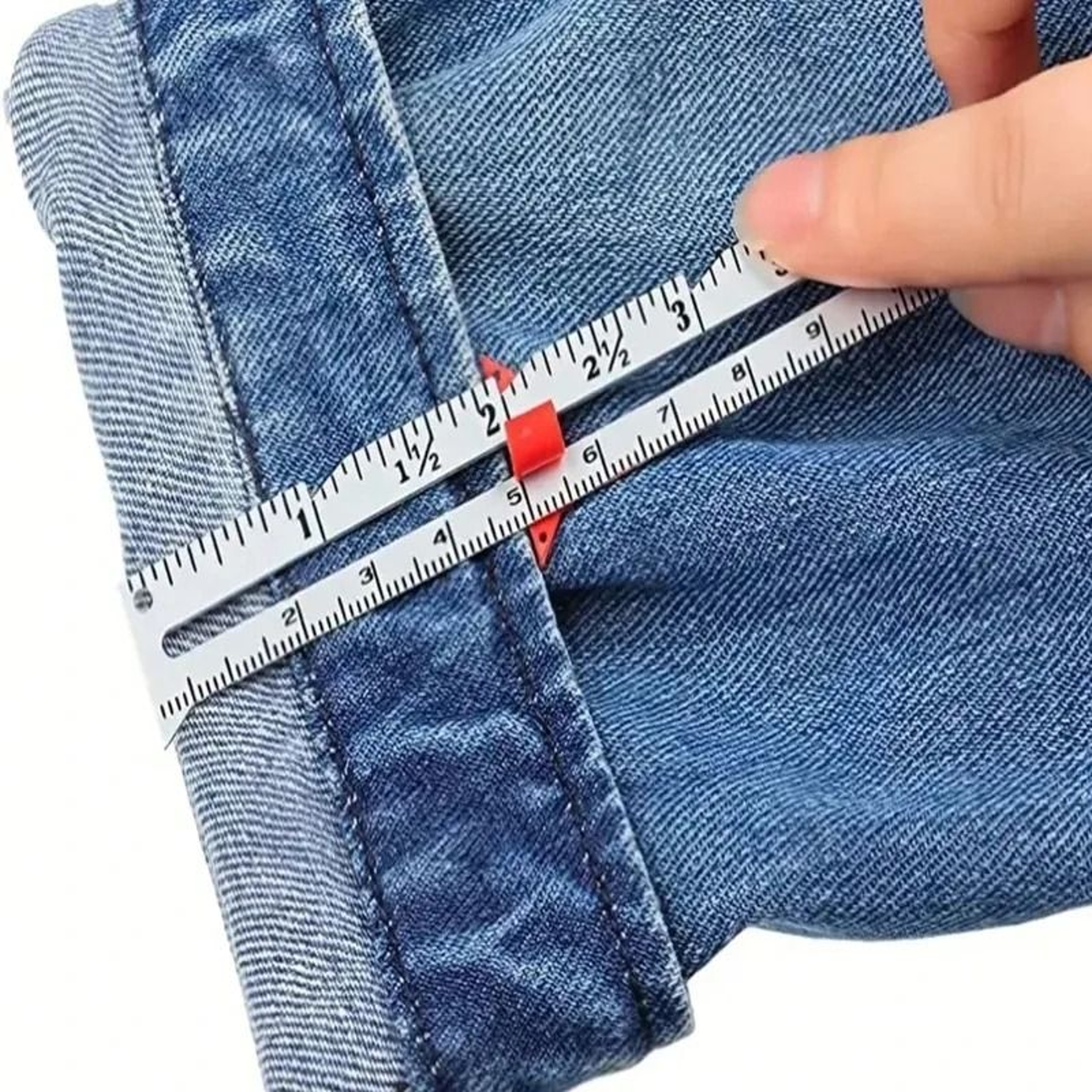 Metal Sliding Sewing Gauge For Quilting Hemming And Craft Measurements 7